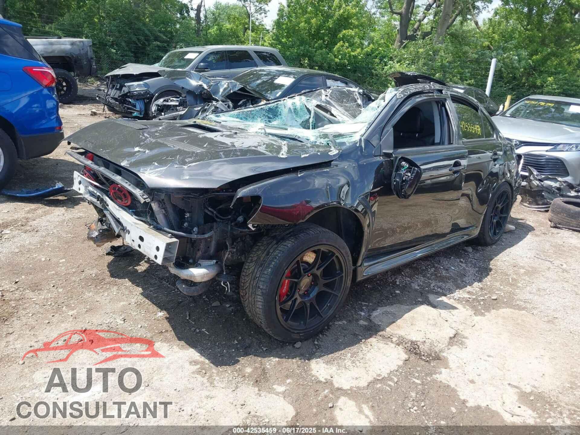 MITSUBISHI LANCER EVOLUTION 2015 - JA32W8FV4FU008711