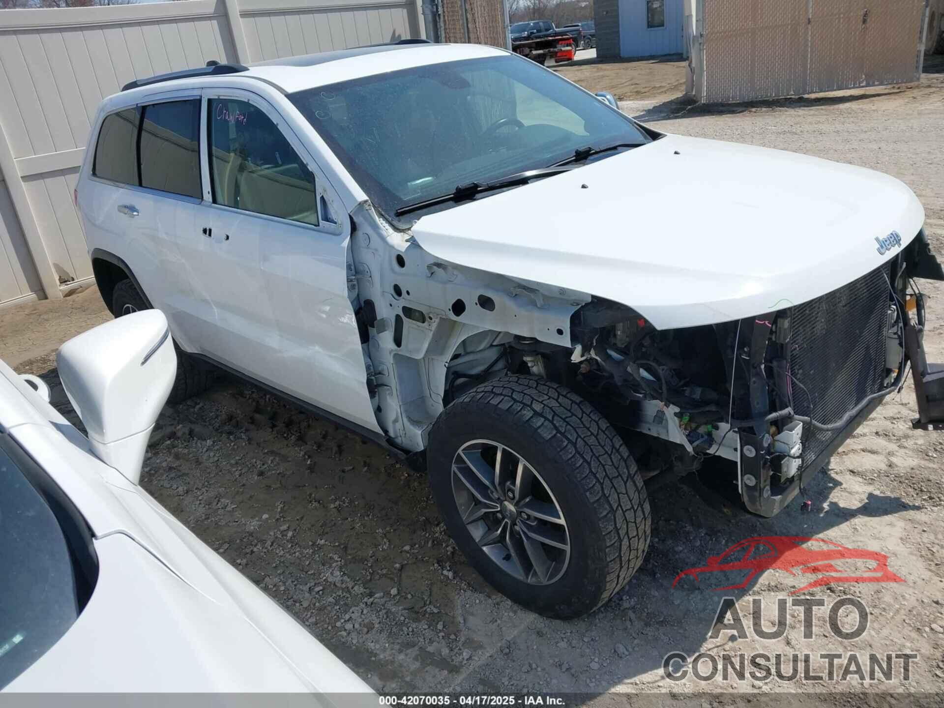 JEEP GRAND CHEROKEE 2017 - 1C4RJFBG9HC649405