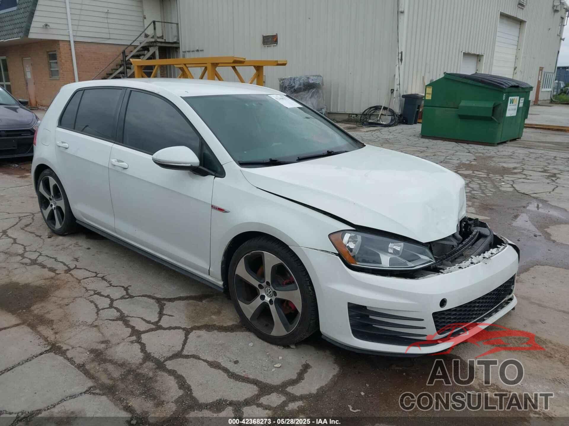 VOLKSWAGEN GOLF GTI 2015 - 3VW4T7AU0FM103084