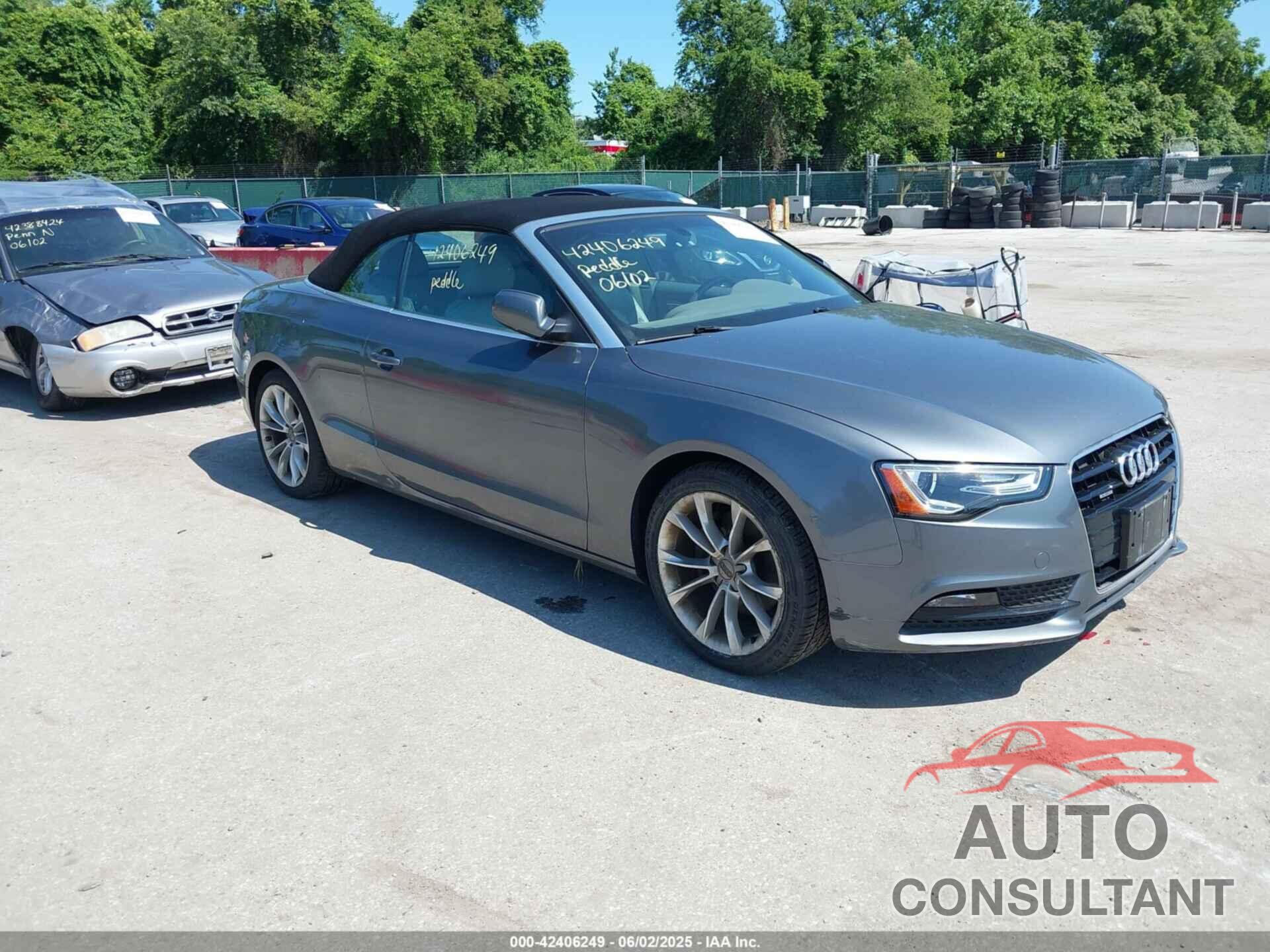 AUDI A5 2014 - WAULFAFH0EN003941