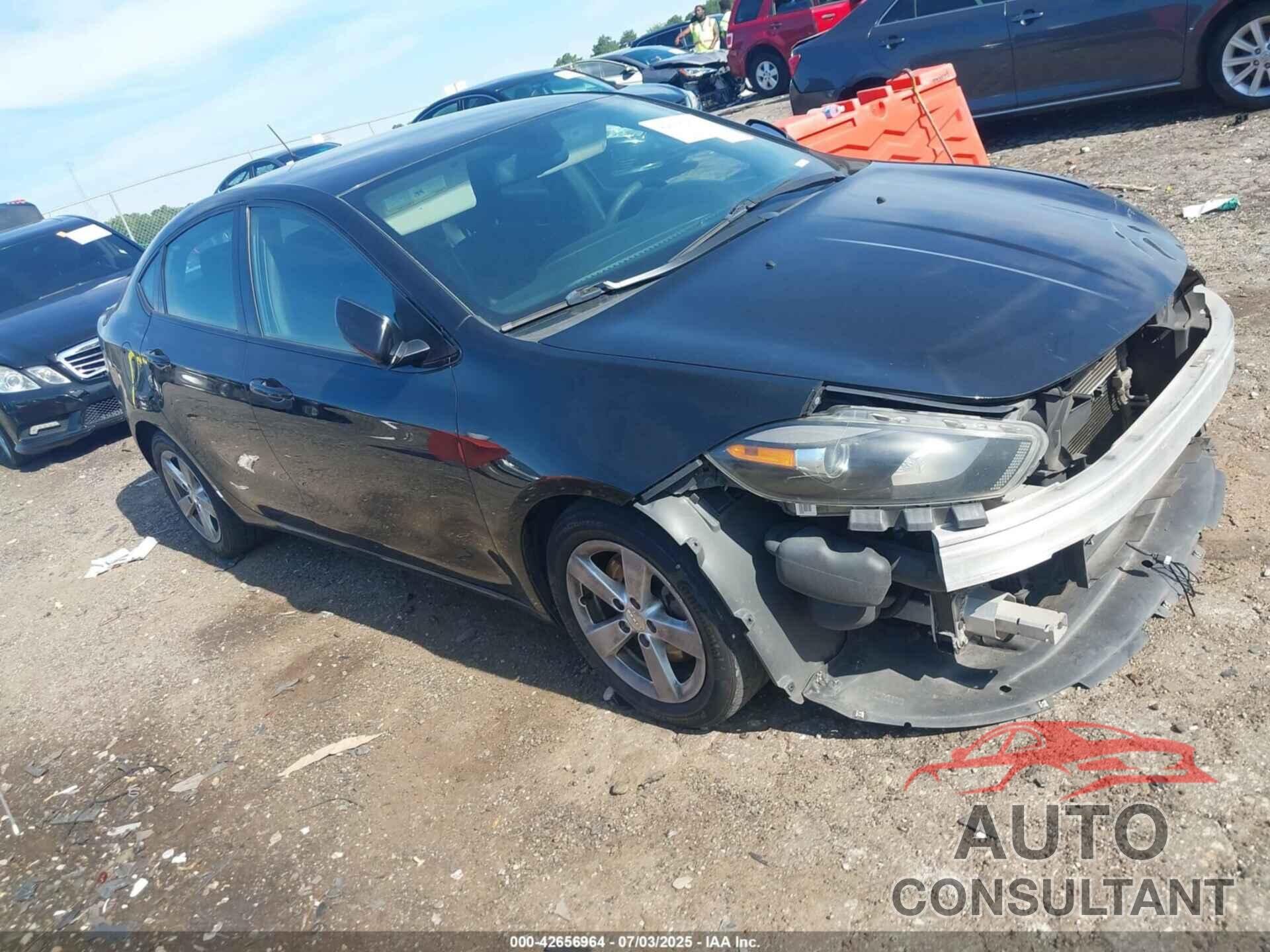 DODGE DART 2015 - 1C3CDFBB0FD302395