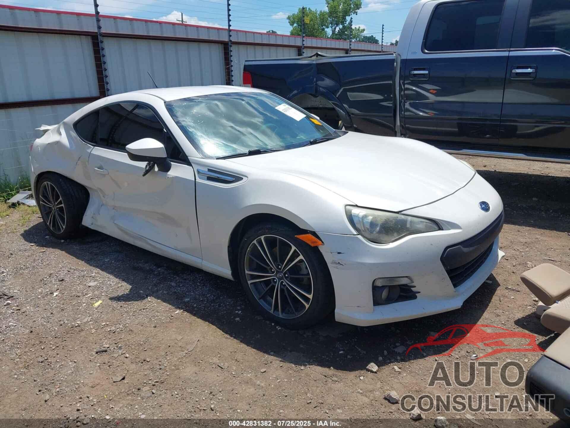 SUBARU BRZ 2014 - JF1ZCAC16E9600801