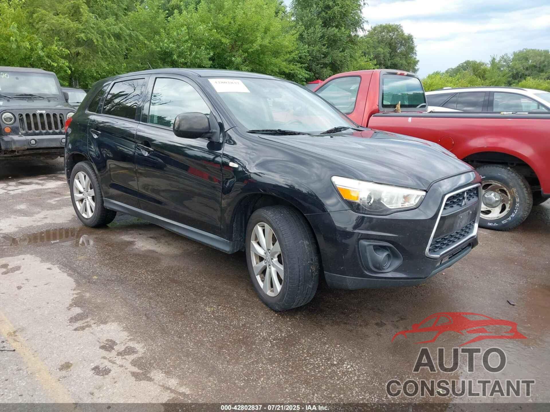 MITSUBISHI OUTLANDER SPORT 2013 - 4A4AP3AU8DE012501
