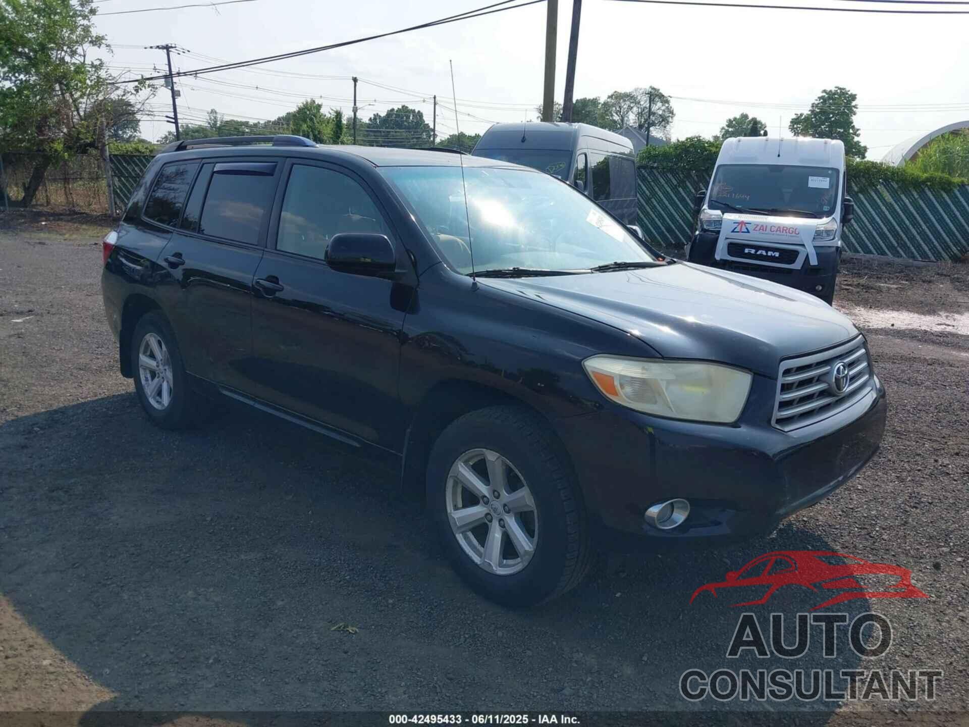 TOYOTA HIGHLANDER 2009 - JTEDS41A292082496
