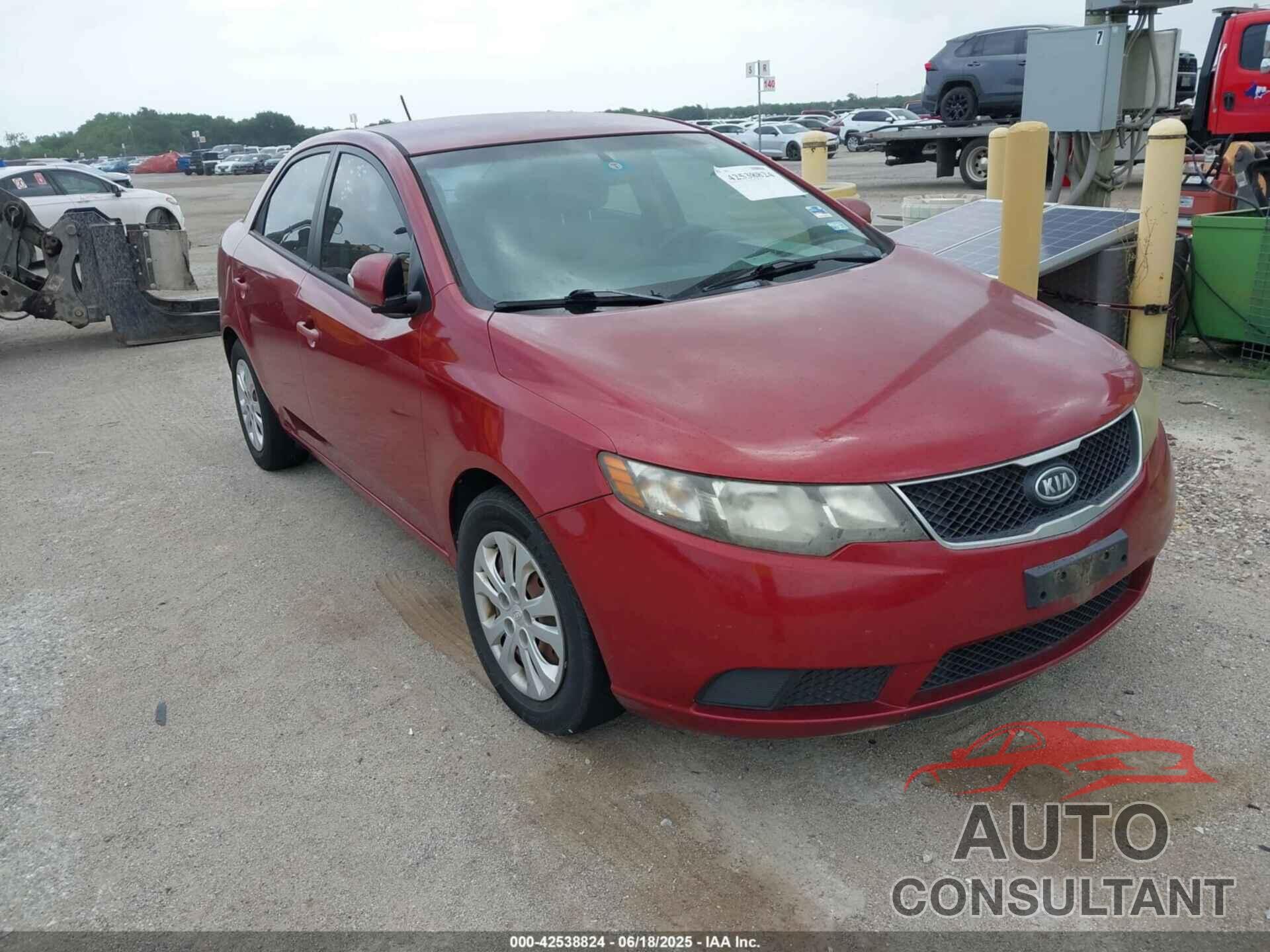 KIA FORTE 2010 - KNAFU4A21A5862649