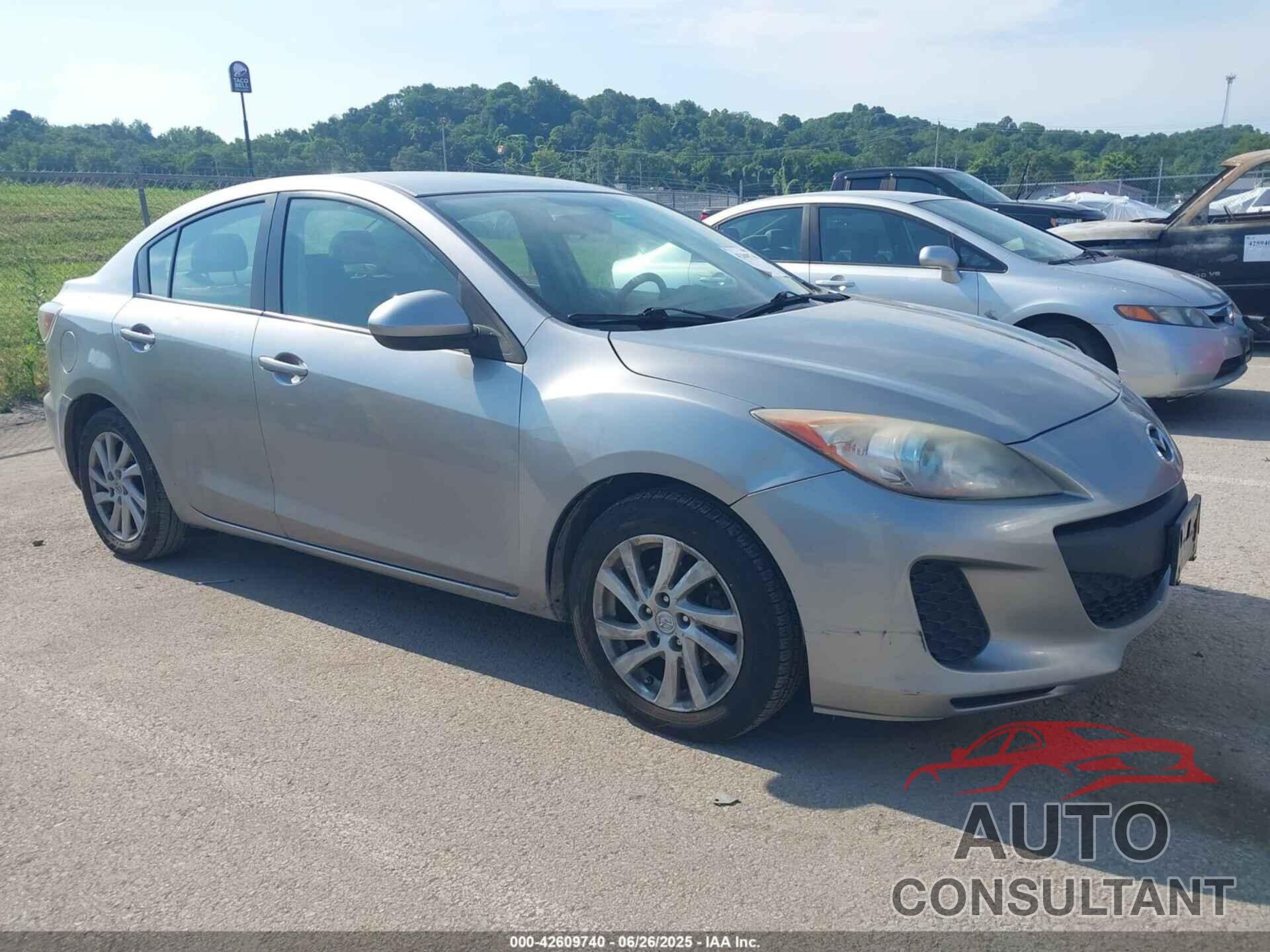 MAZDA MAZDA3 2012 - JM1BL1V88C1543258