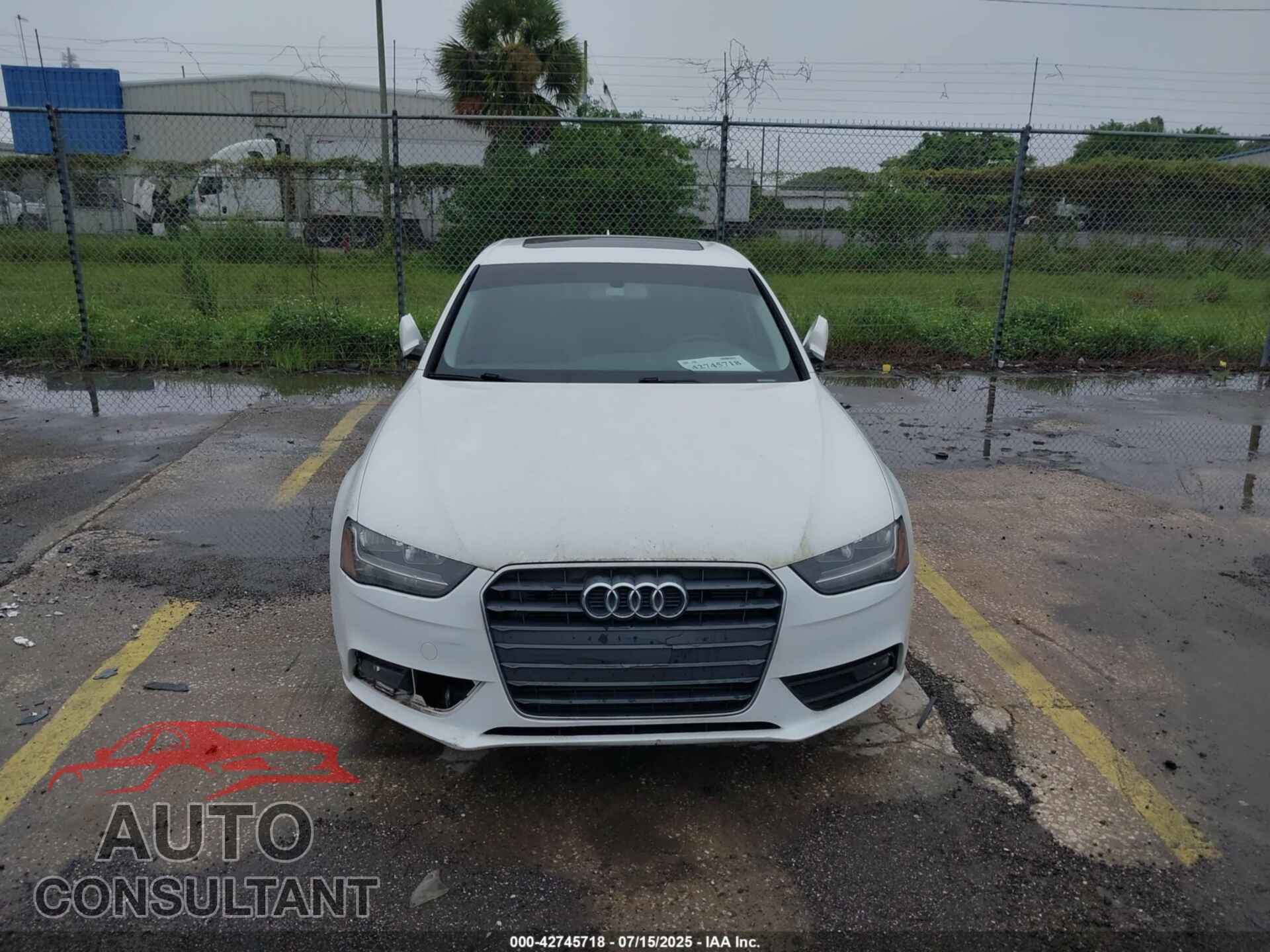 AUDI A4 2014 - WAUAFAFL7EA106969