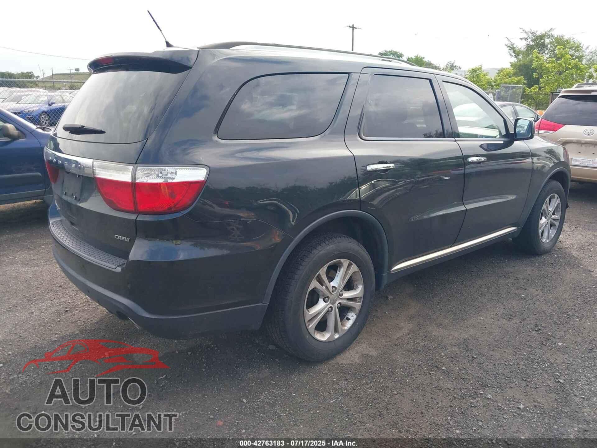DODGE DURANGO 2013 - 1C4RDJDGXDC675562