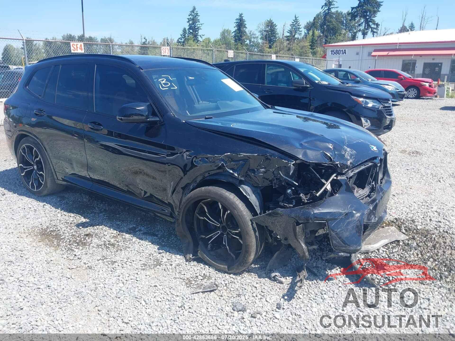 BMW X3 M 2022 - 5YM13EC02N9J23412