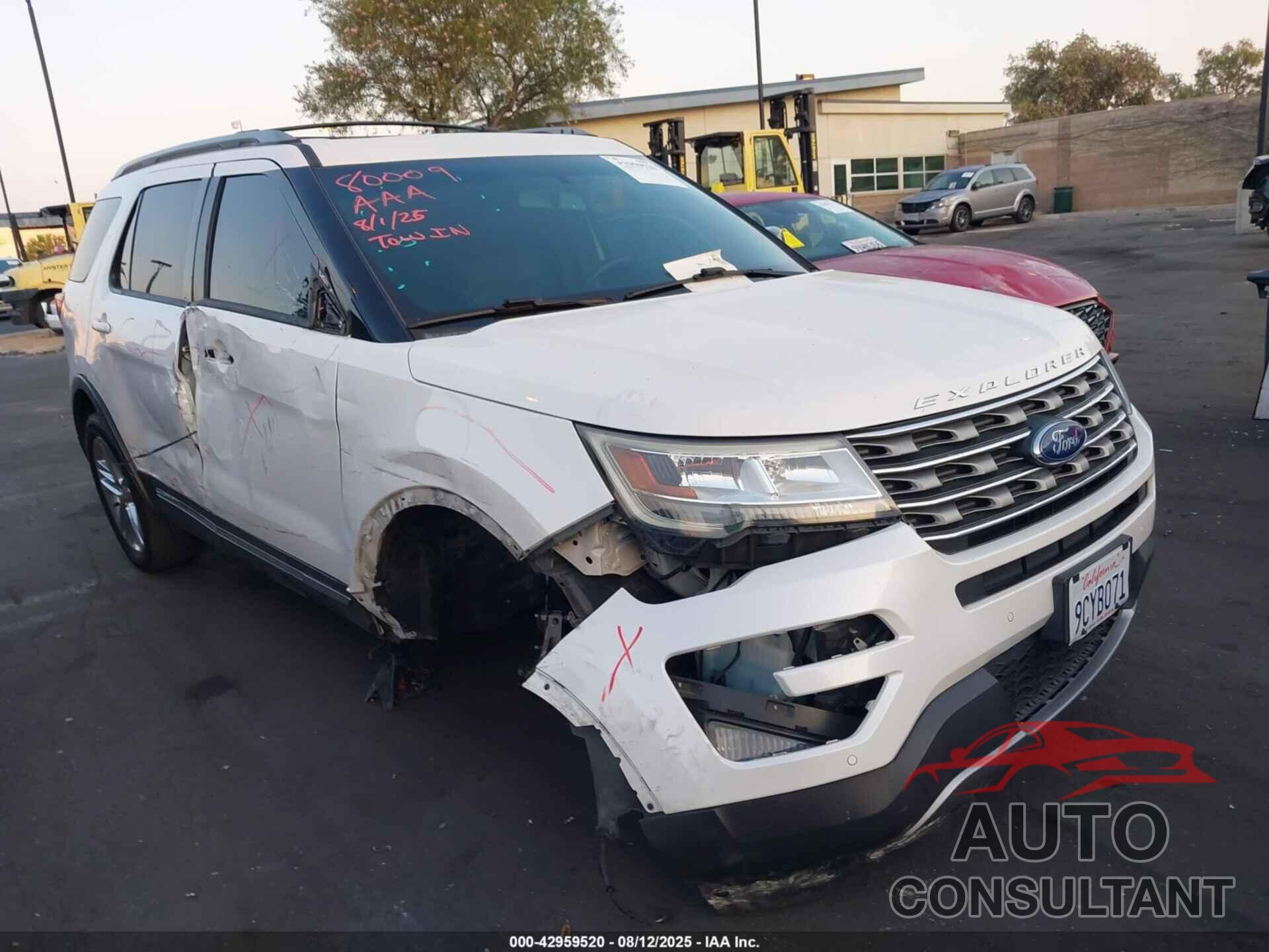 FORD EXPLORER 2017 - 1FM5K7D86HGB14740