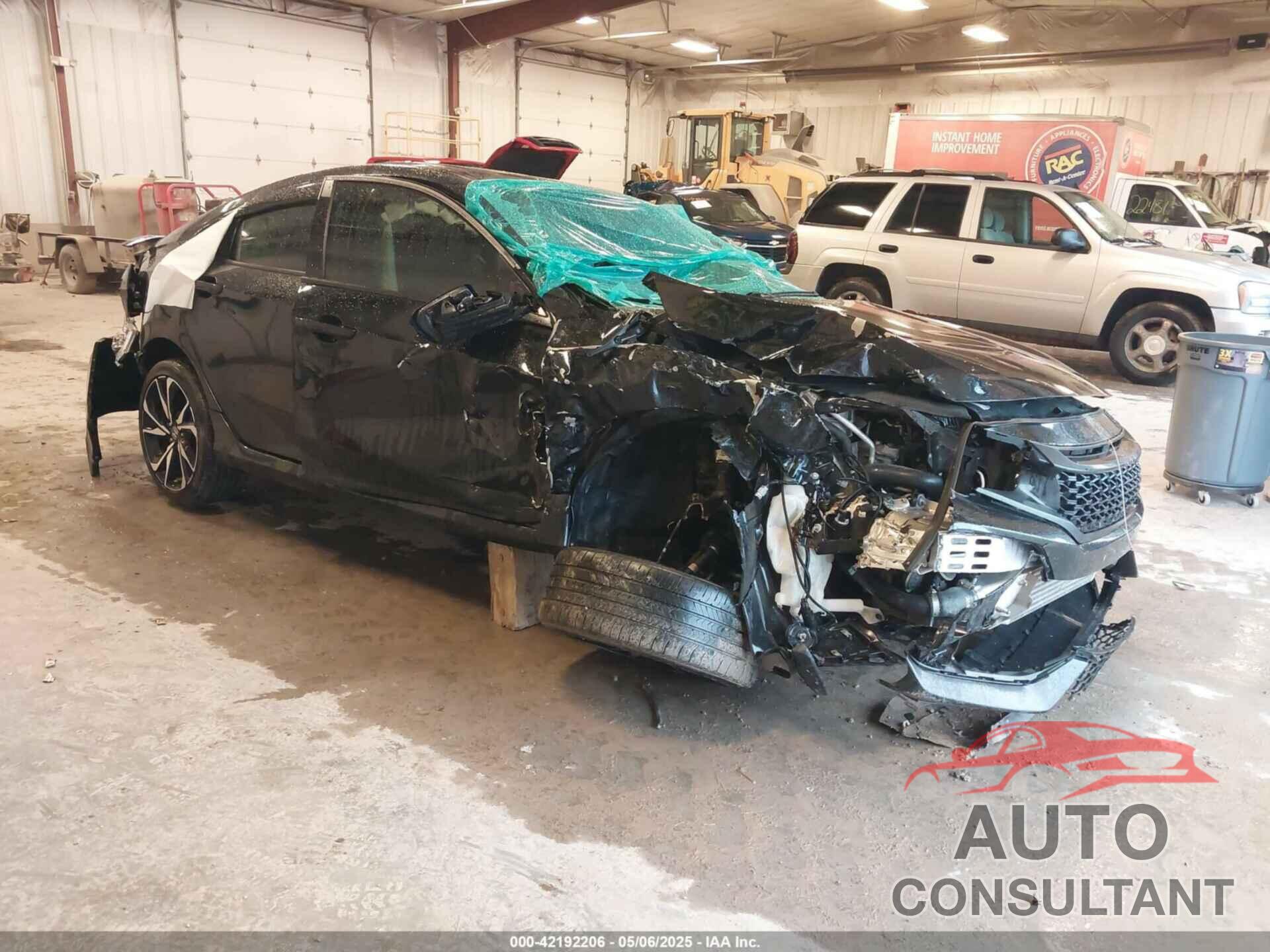 HONDA CIVIC 2018 - 2HGFC1E50JH705374