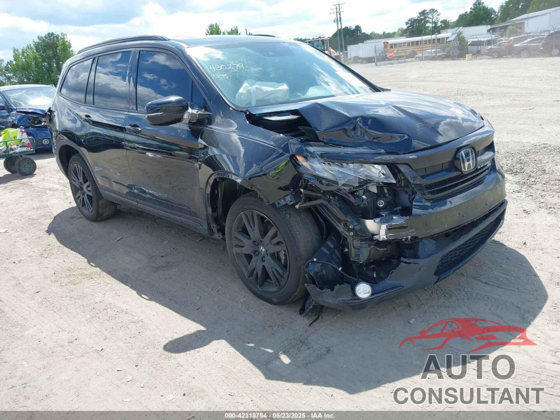 HONDA PILOT 2021 - 5FNYF6H74MB068508