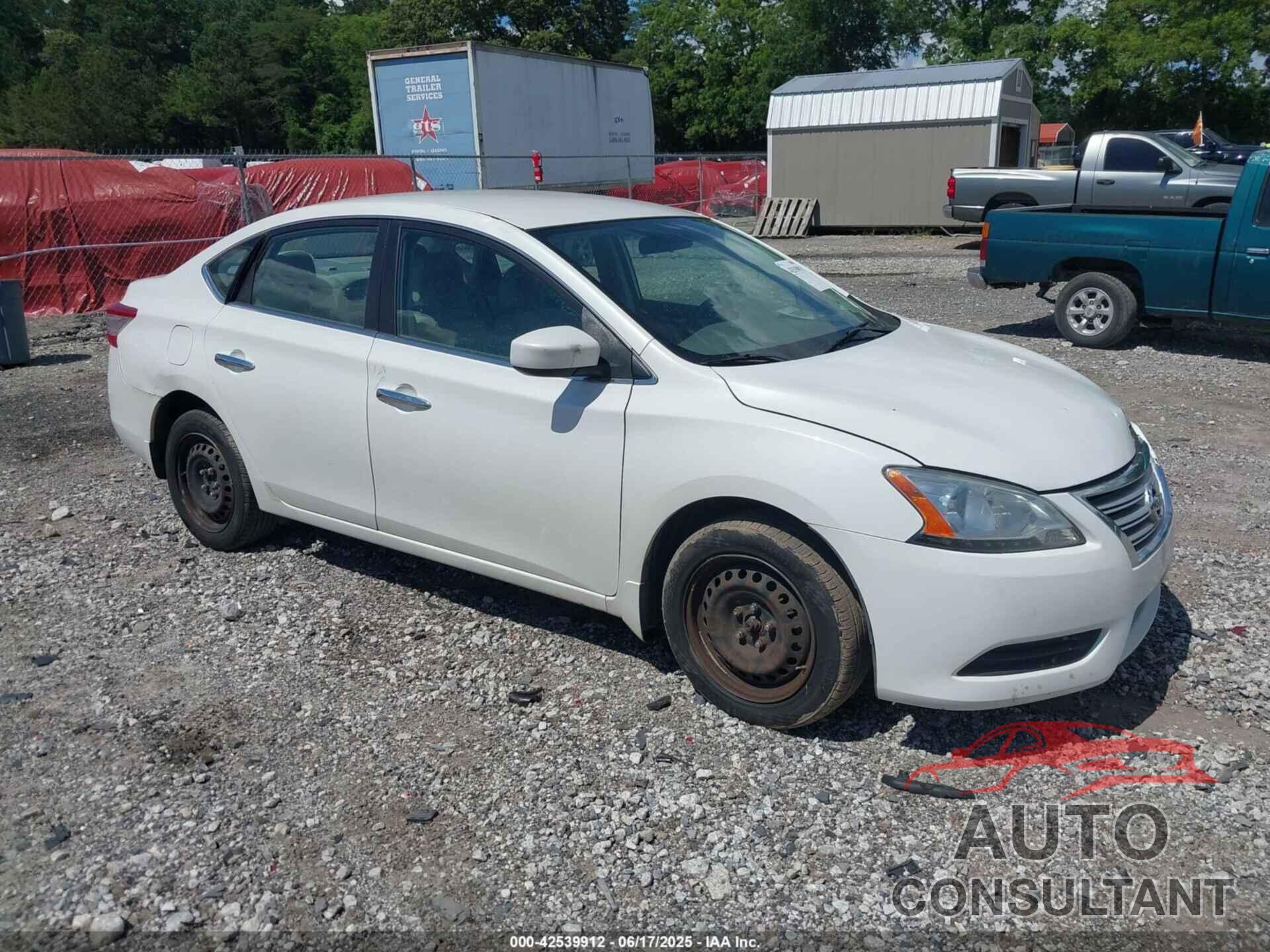 NISSAN SENTRA 2014 - 3N1AB7AP2EL689734