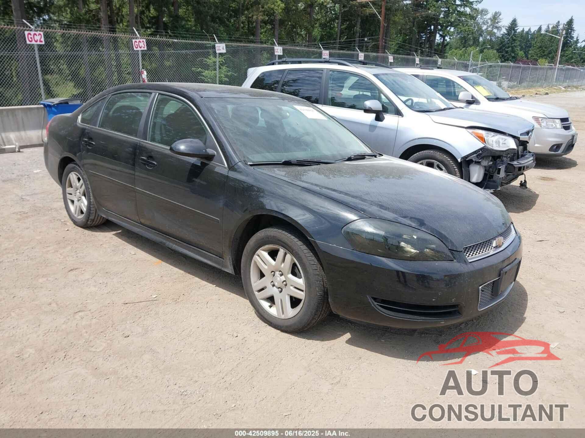 CHEVROLET IMPALA 2013 - 2G1WG5E37D1229865