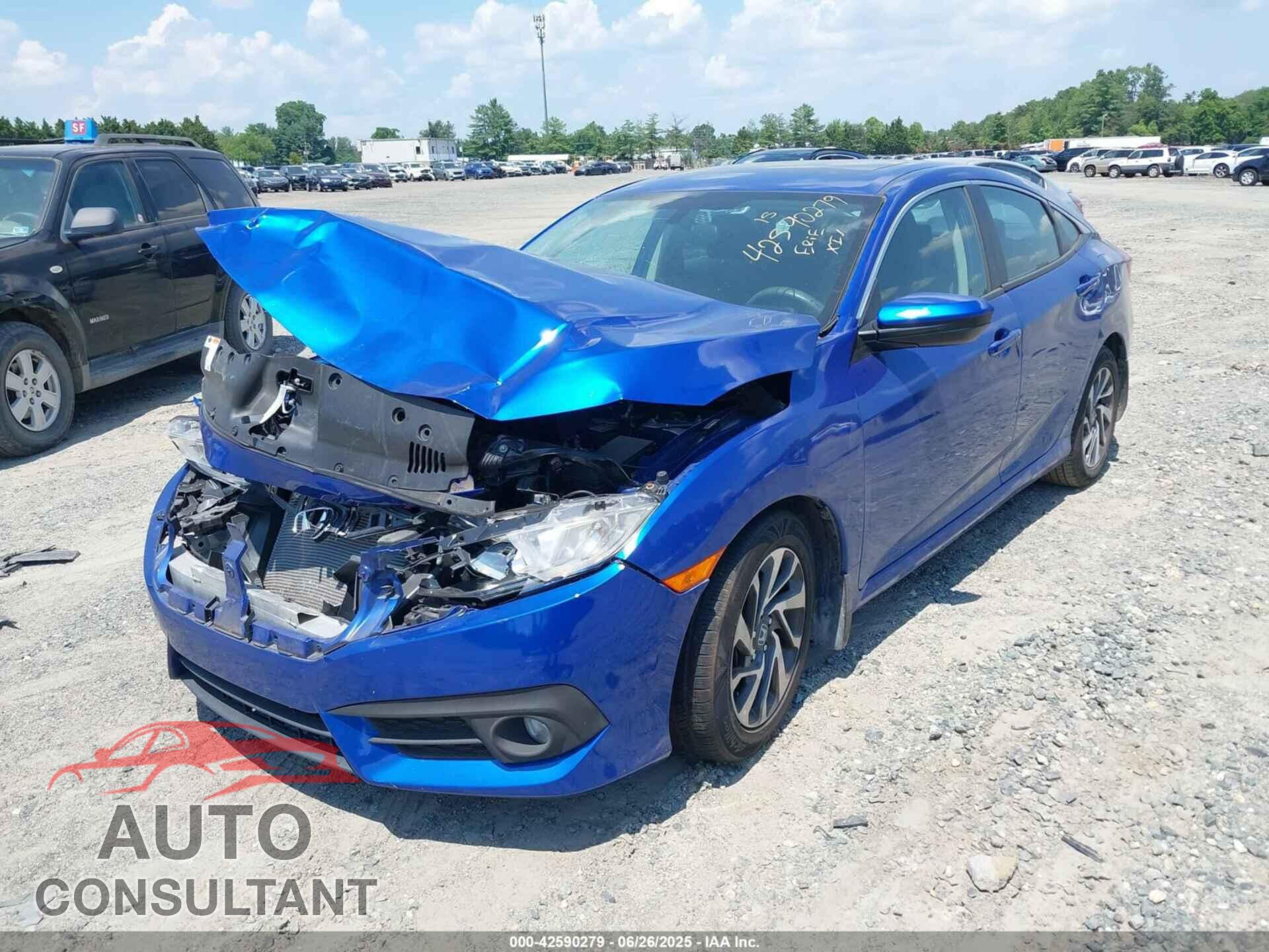 HONDA CIVIC 2017 - 2HGFC2F78HH557331