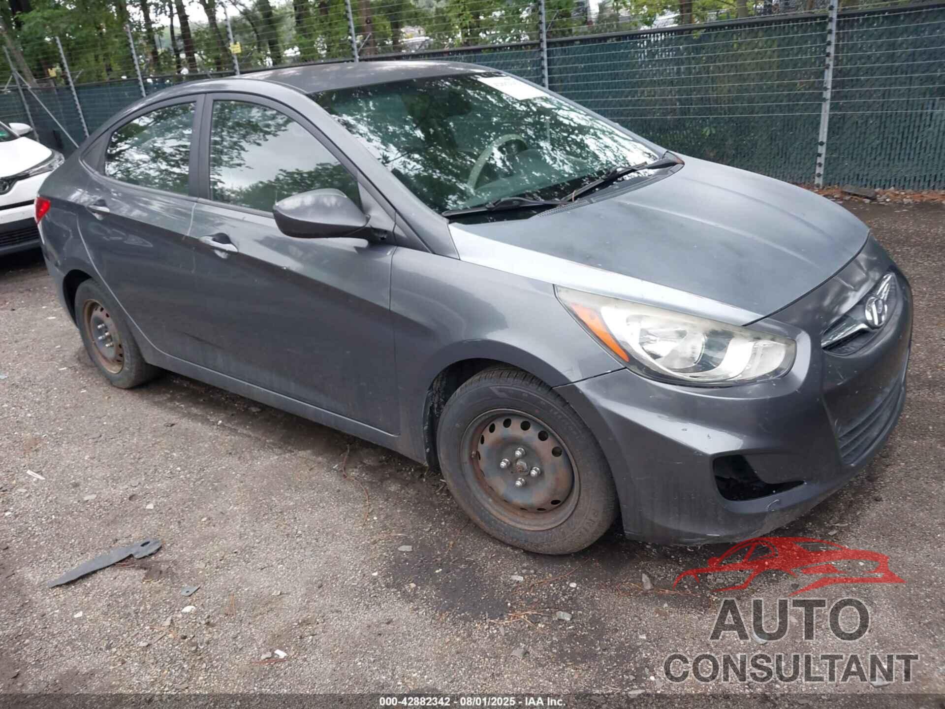 HYUNDAI ACCENT 2012 - KMHCT4AE5CU189520