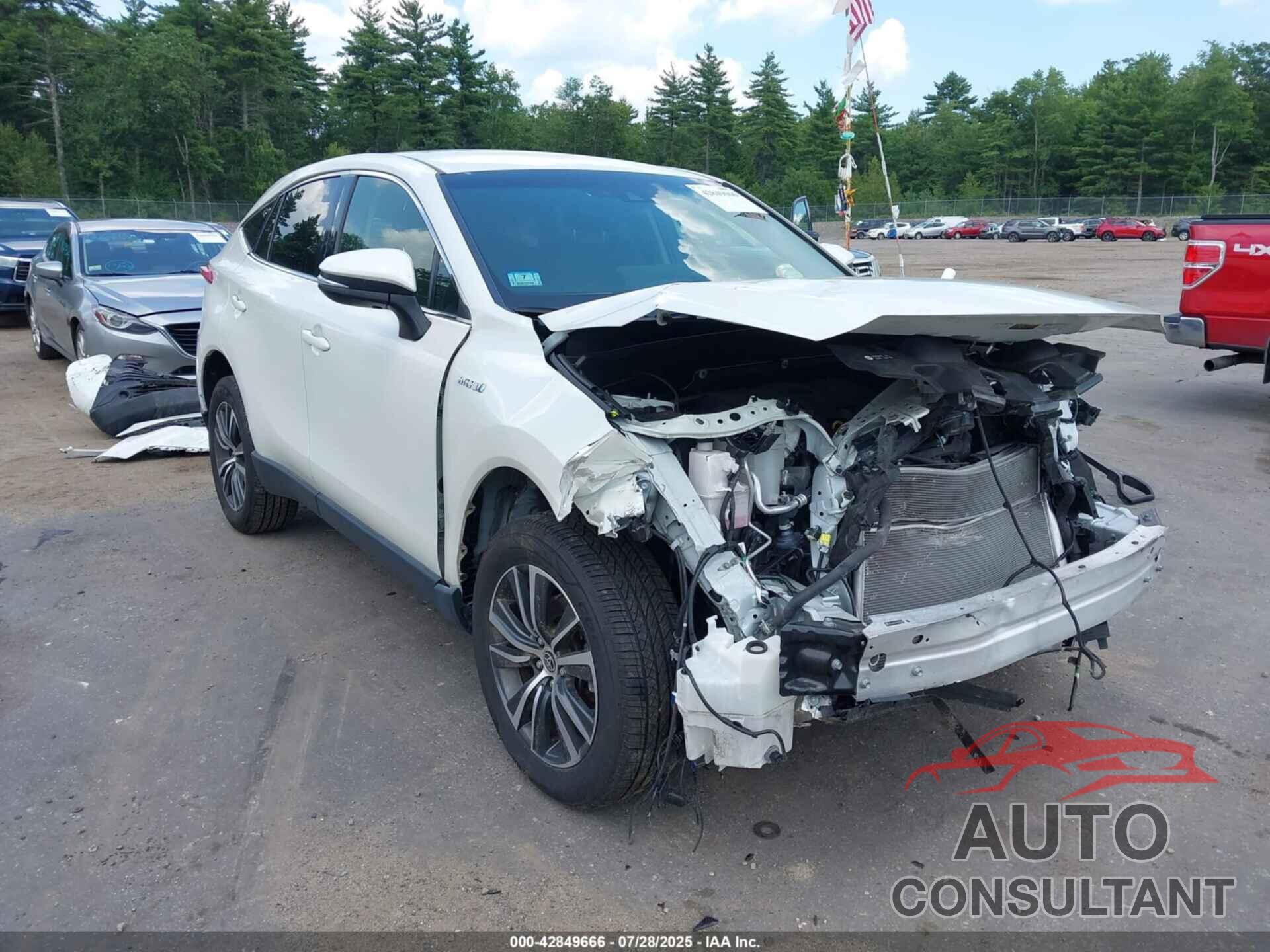 TOYOTA VENZA 2021 - JTEAAAAH2MJ055508