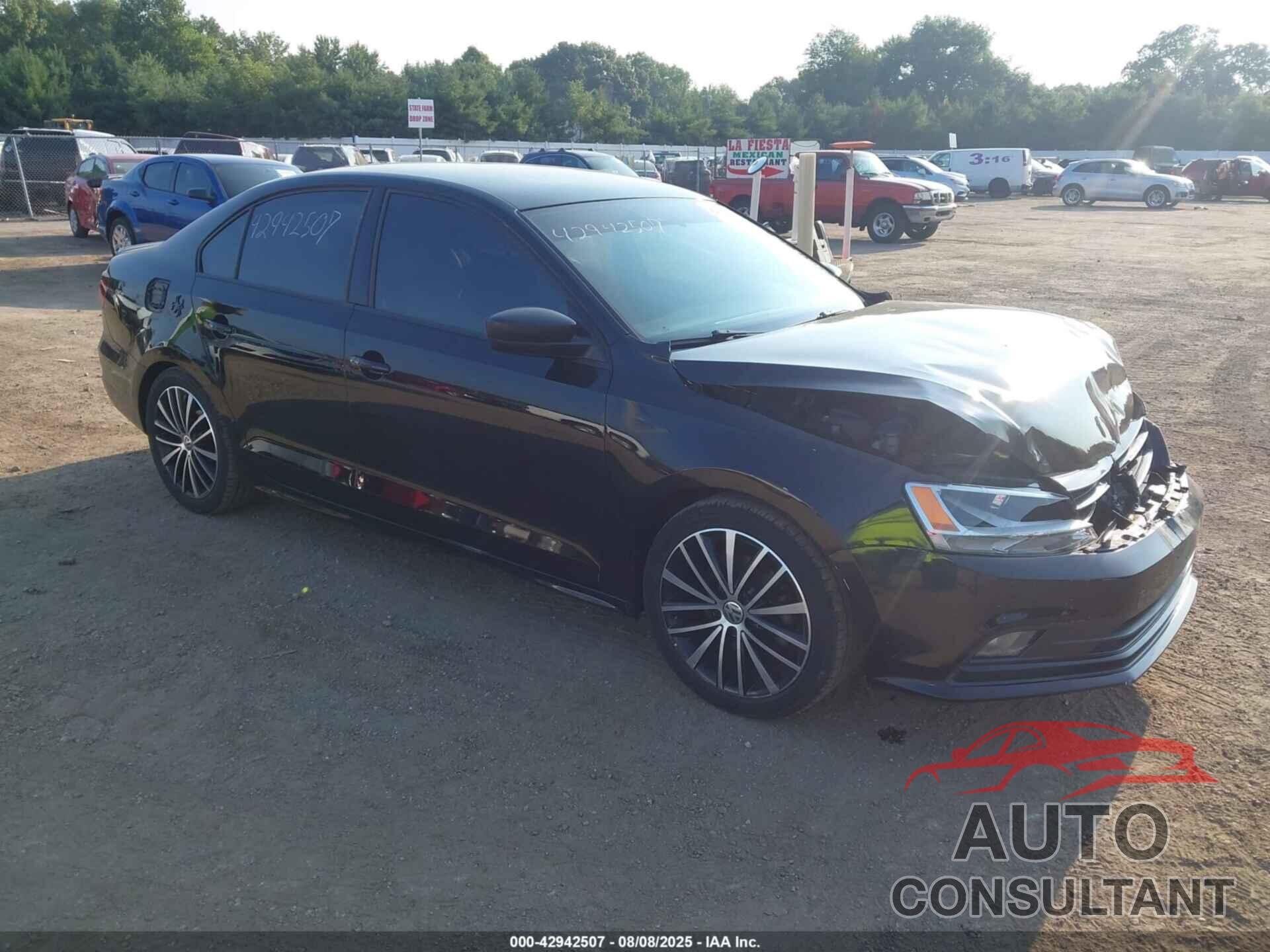VOLKSWAGEN JETTA 2016 - 3VWD17AJ8GM243848