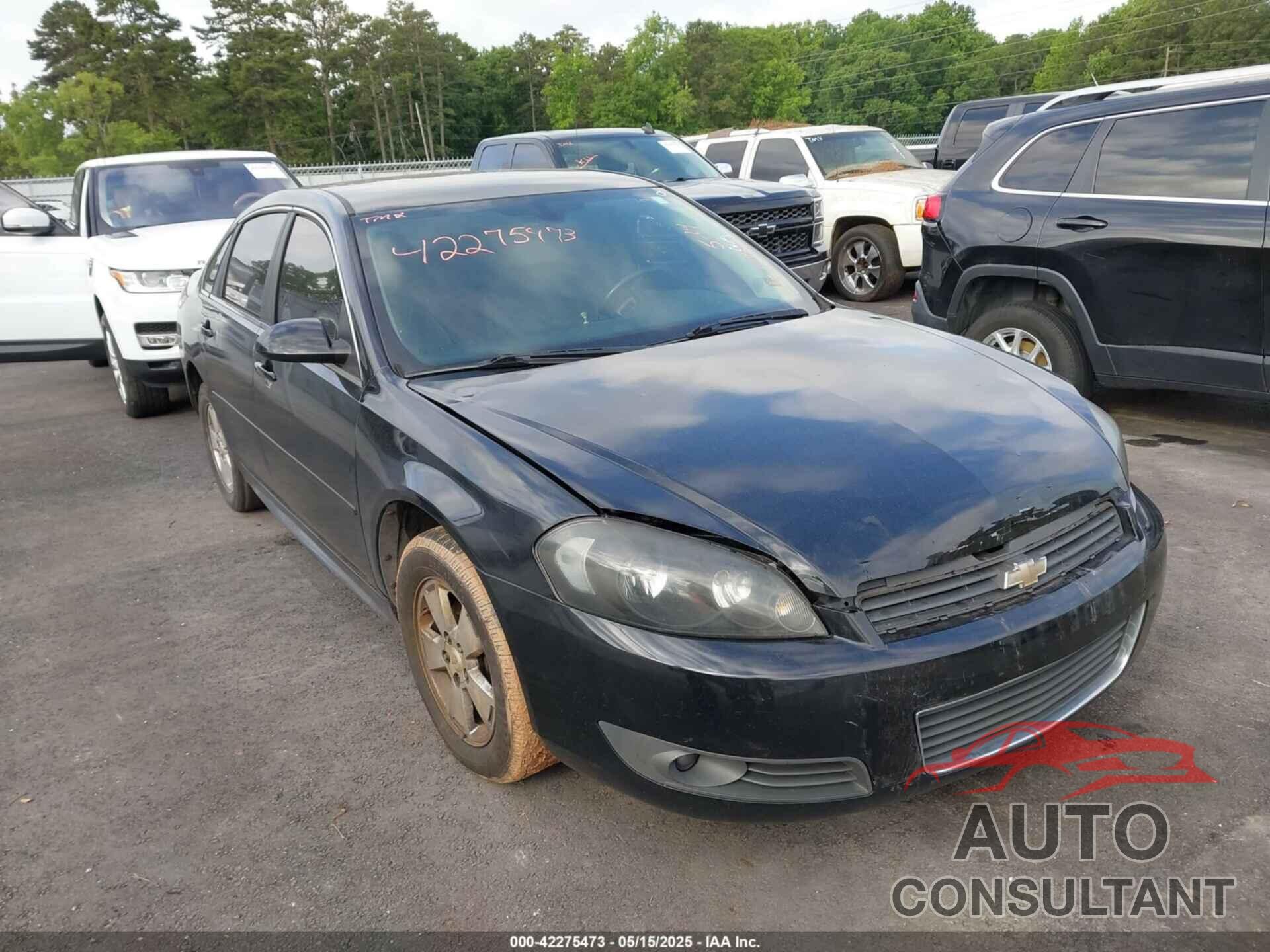 CHEVROLET IMPALA 2011 - 2G1WG5EK4B1225289