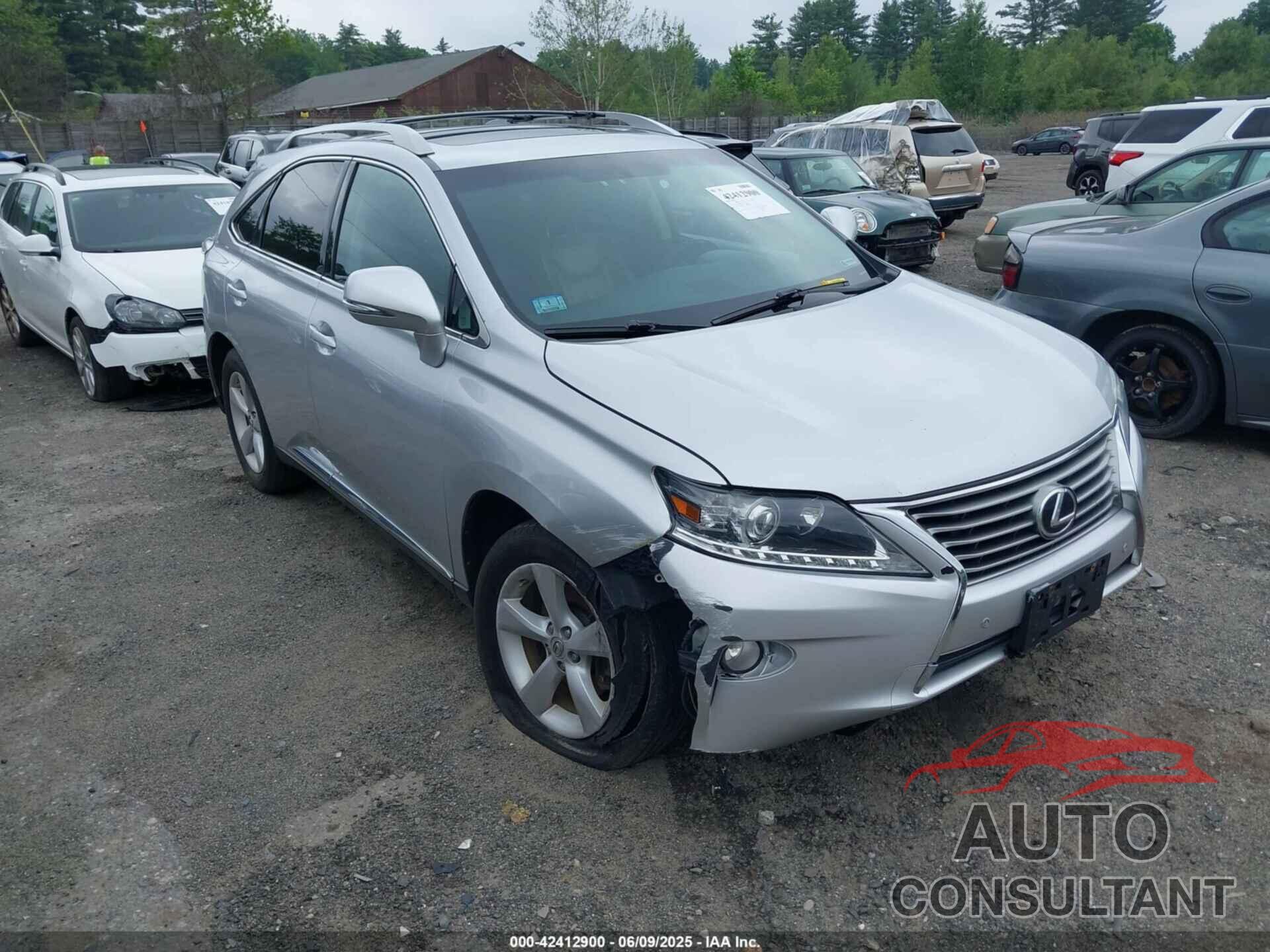 LEXUS RX 350 2013 - 2T2BK1BA9DC187809