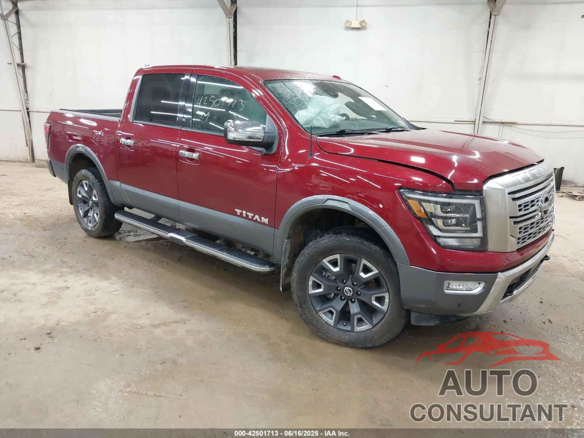 NISSAN TITAN 2021 - 1N6AA1EDXMN518478