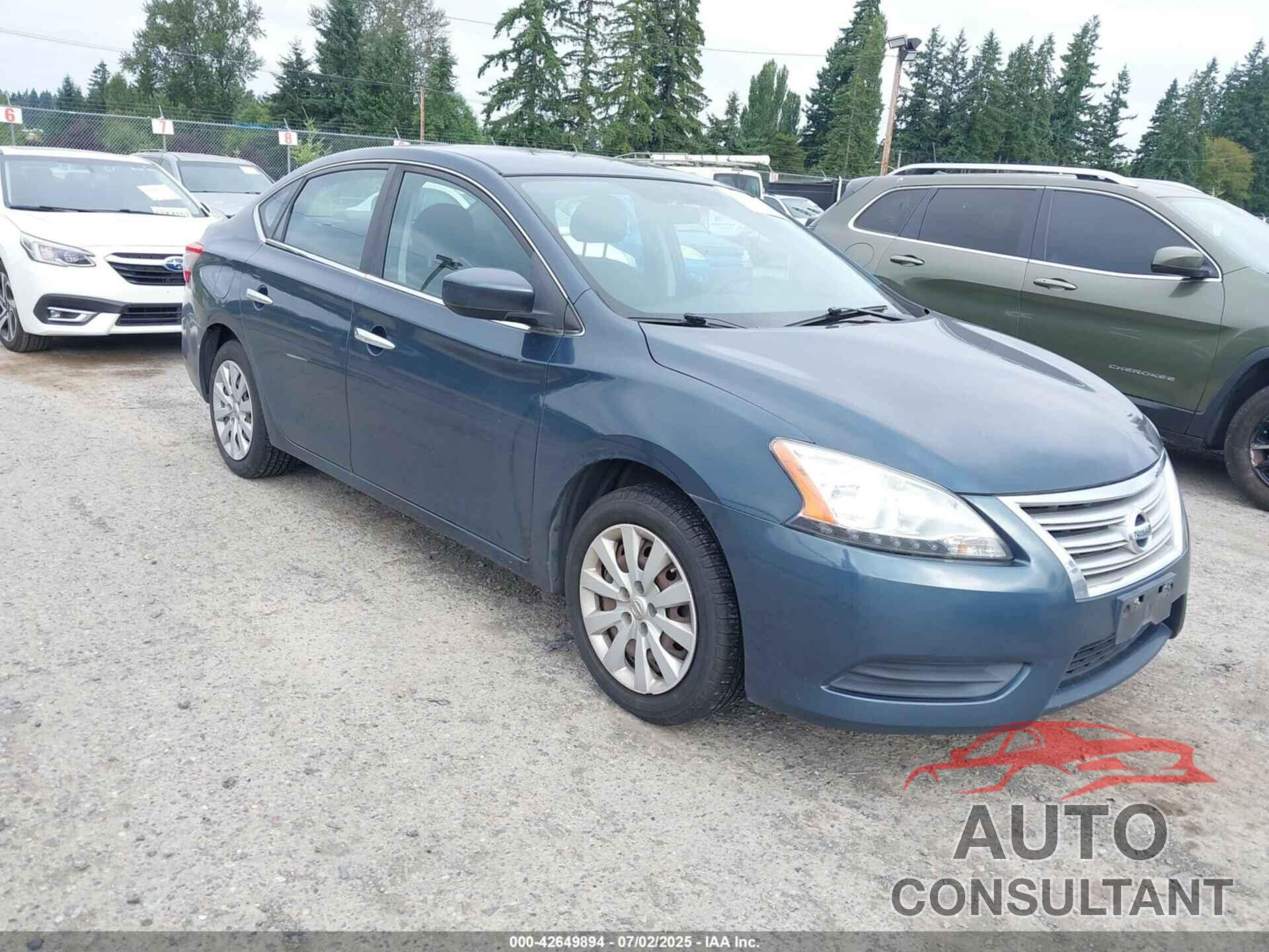 NISSAN SENTRA 2013 - 3N1AB7AP1DL638966