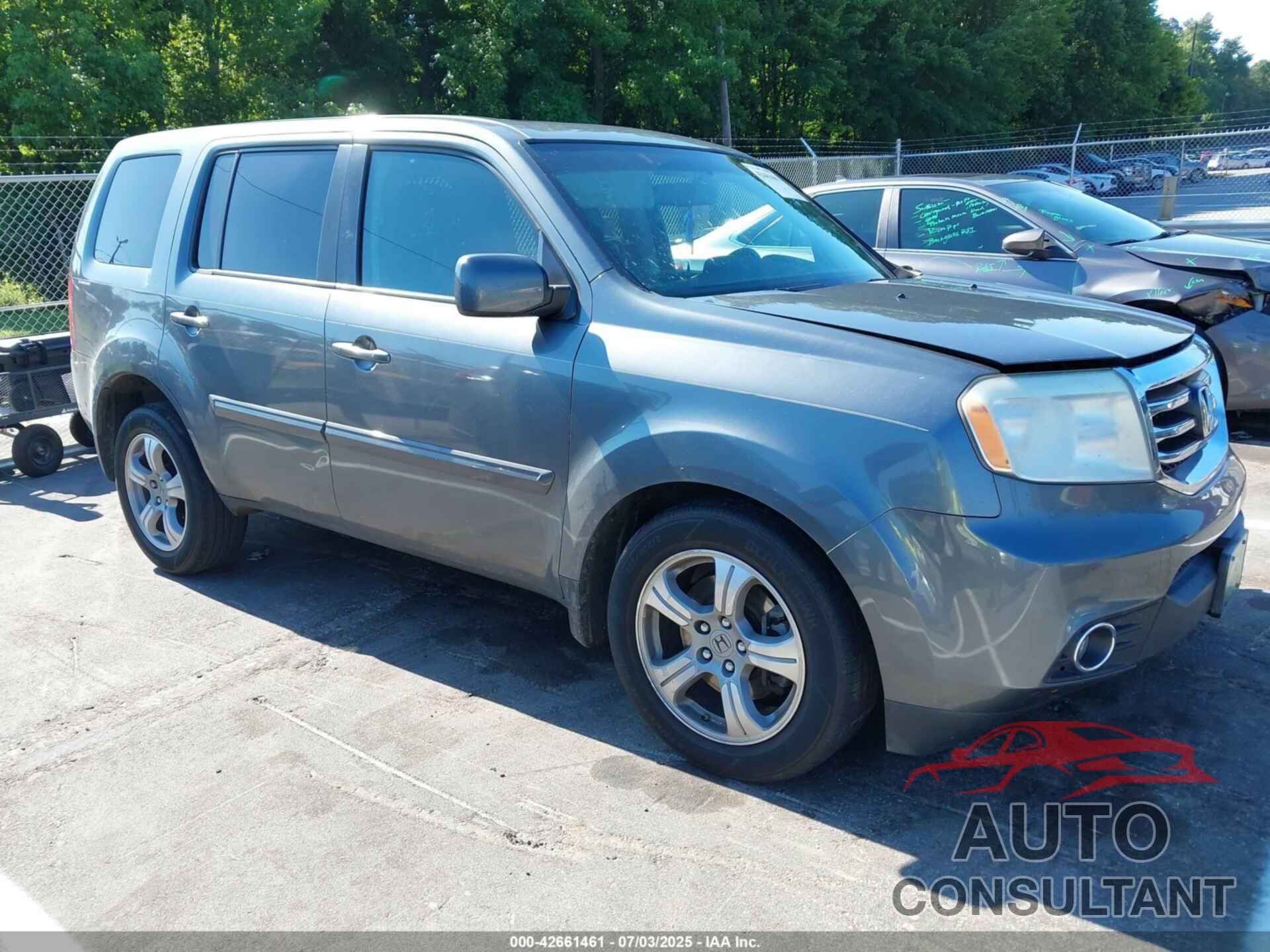 HONDA PILOT 2013 - 5FNYF3H58DB038893