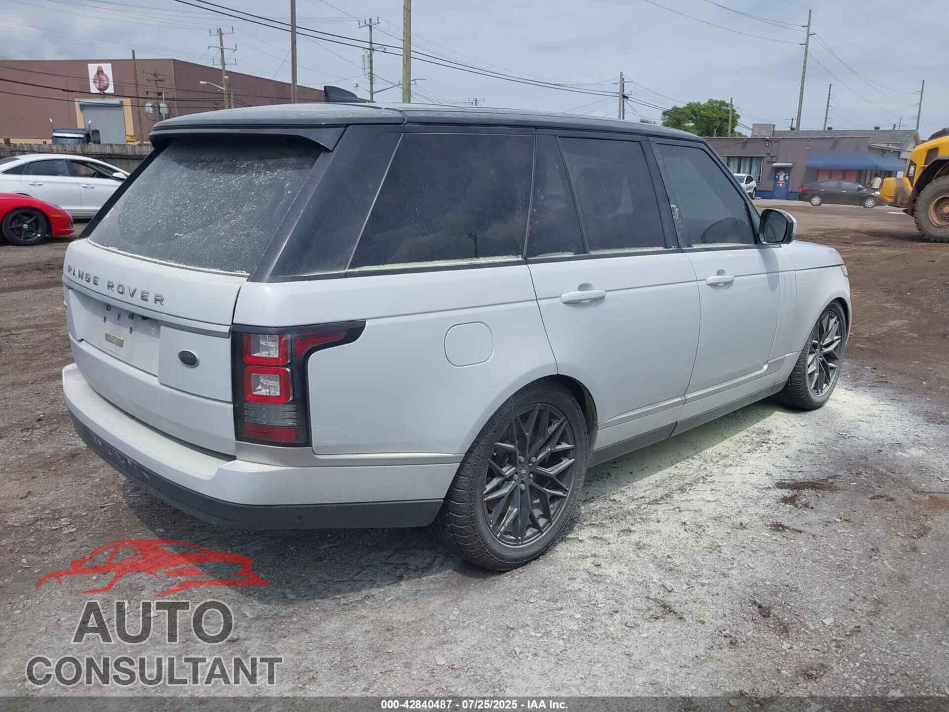 LAND ROVER RANGE ROVER 2017 - SALGS2FE9HA347087