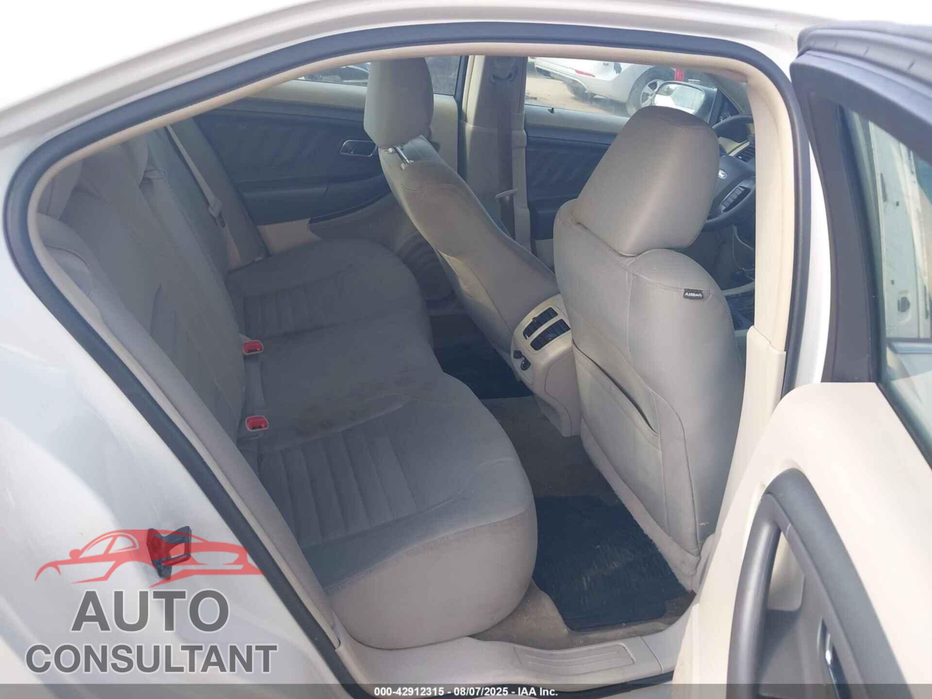 FORD TAURUS 2012 - 1FAHP2DW2CG107285