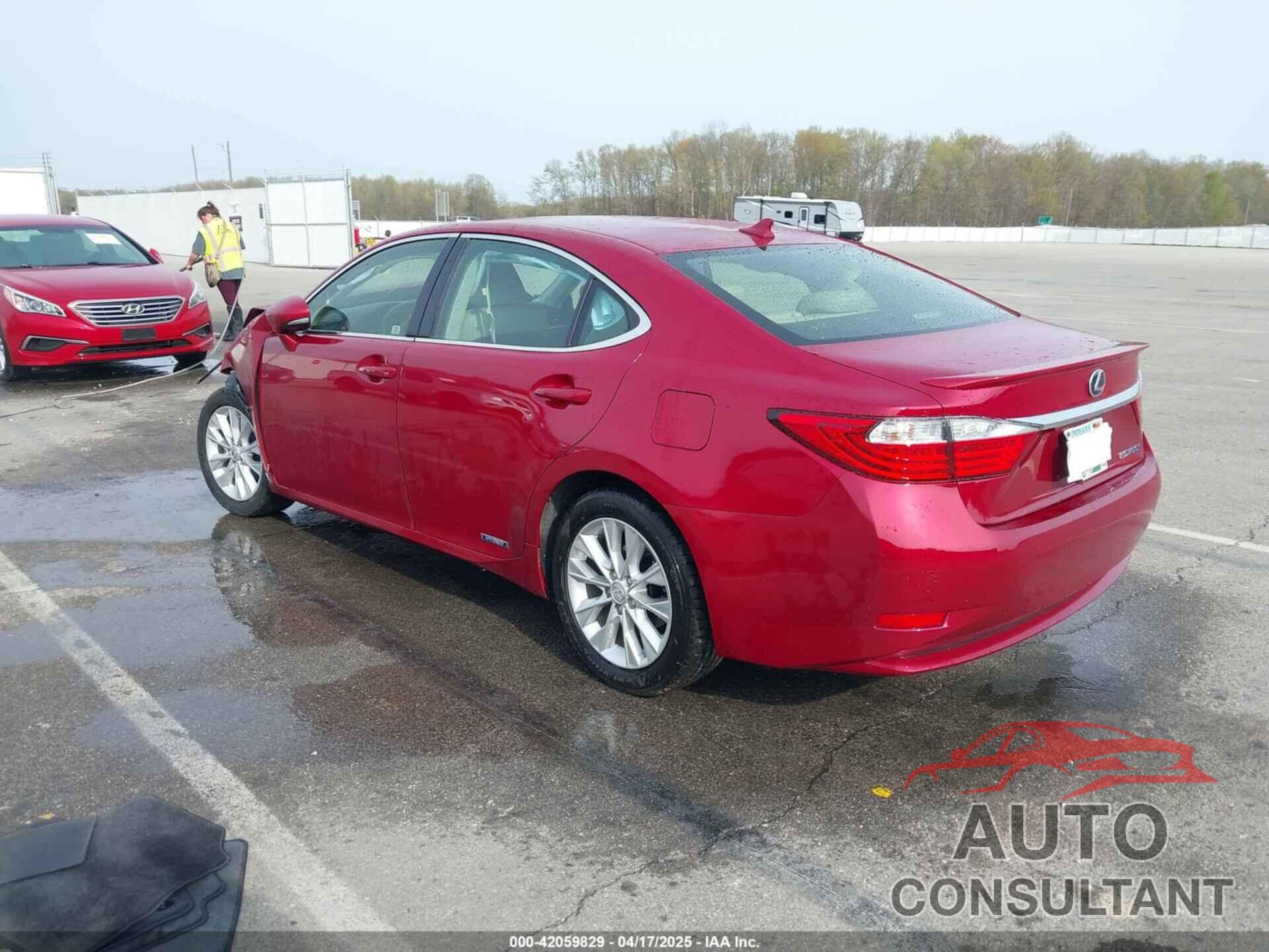 LEXUS ES 300H 2013 - JTHBW1GG4D2005498