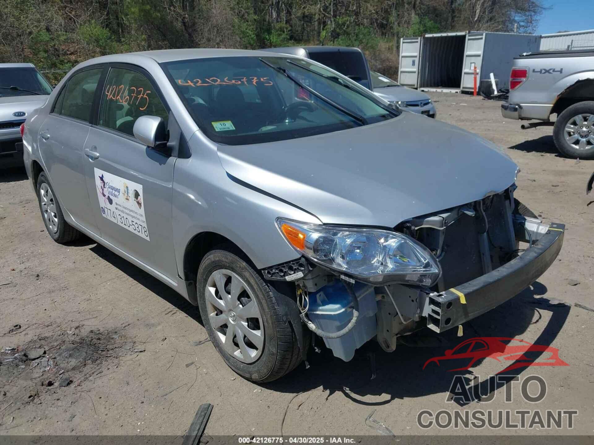 TOYOTA COROLLA 2011 - 2T1BU4EE8BC688573