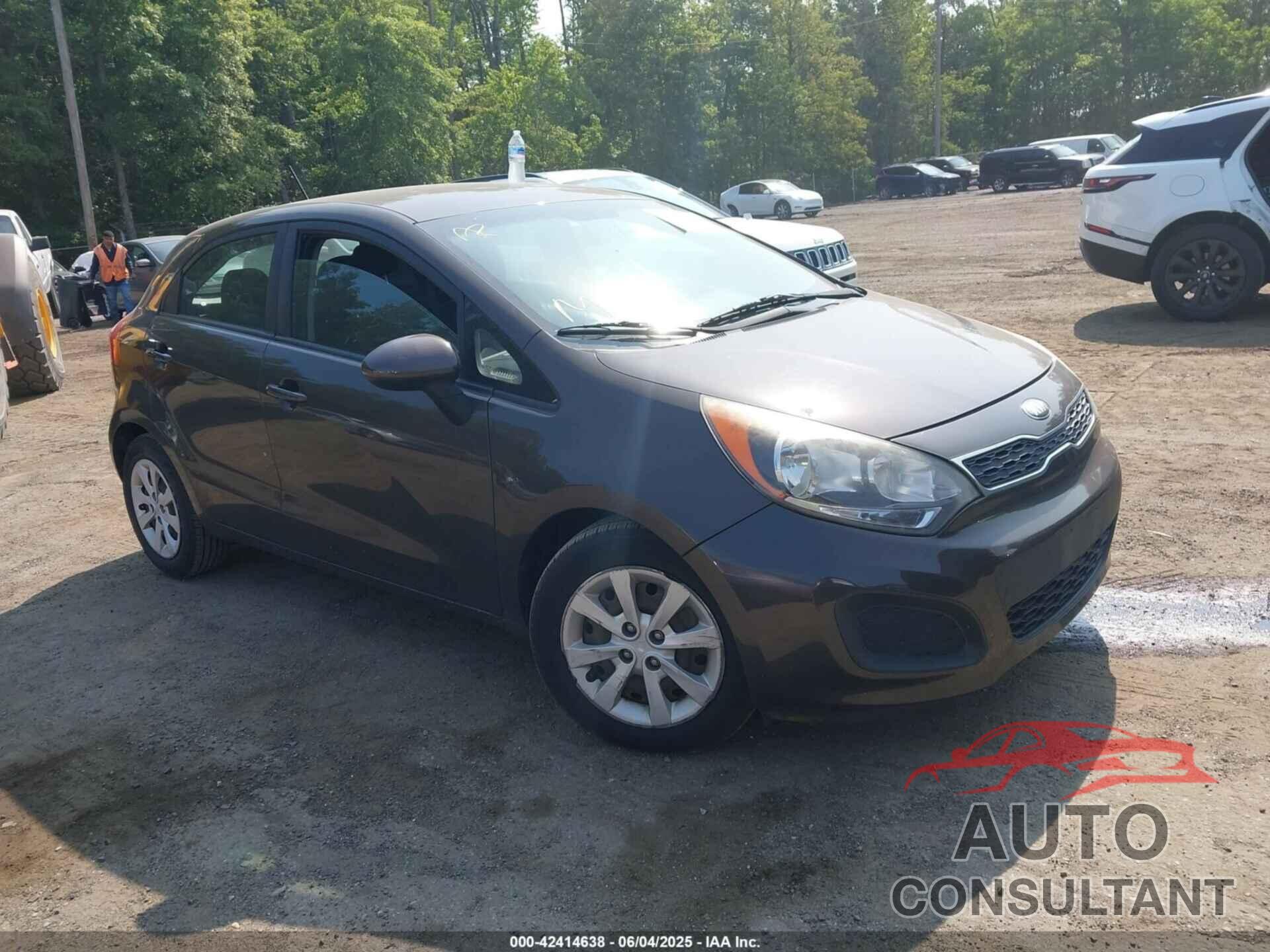 KIA RIO 2013 - KNADN5A3XD6234252