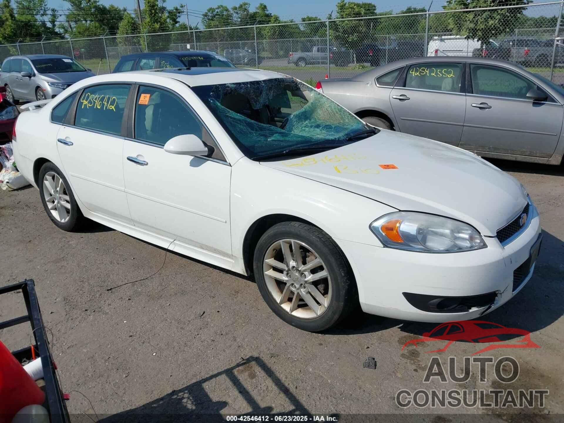 CHEVROLET IMPALA 2012 - 2G1WC5E32C1274853