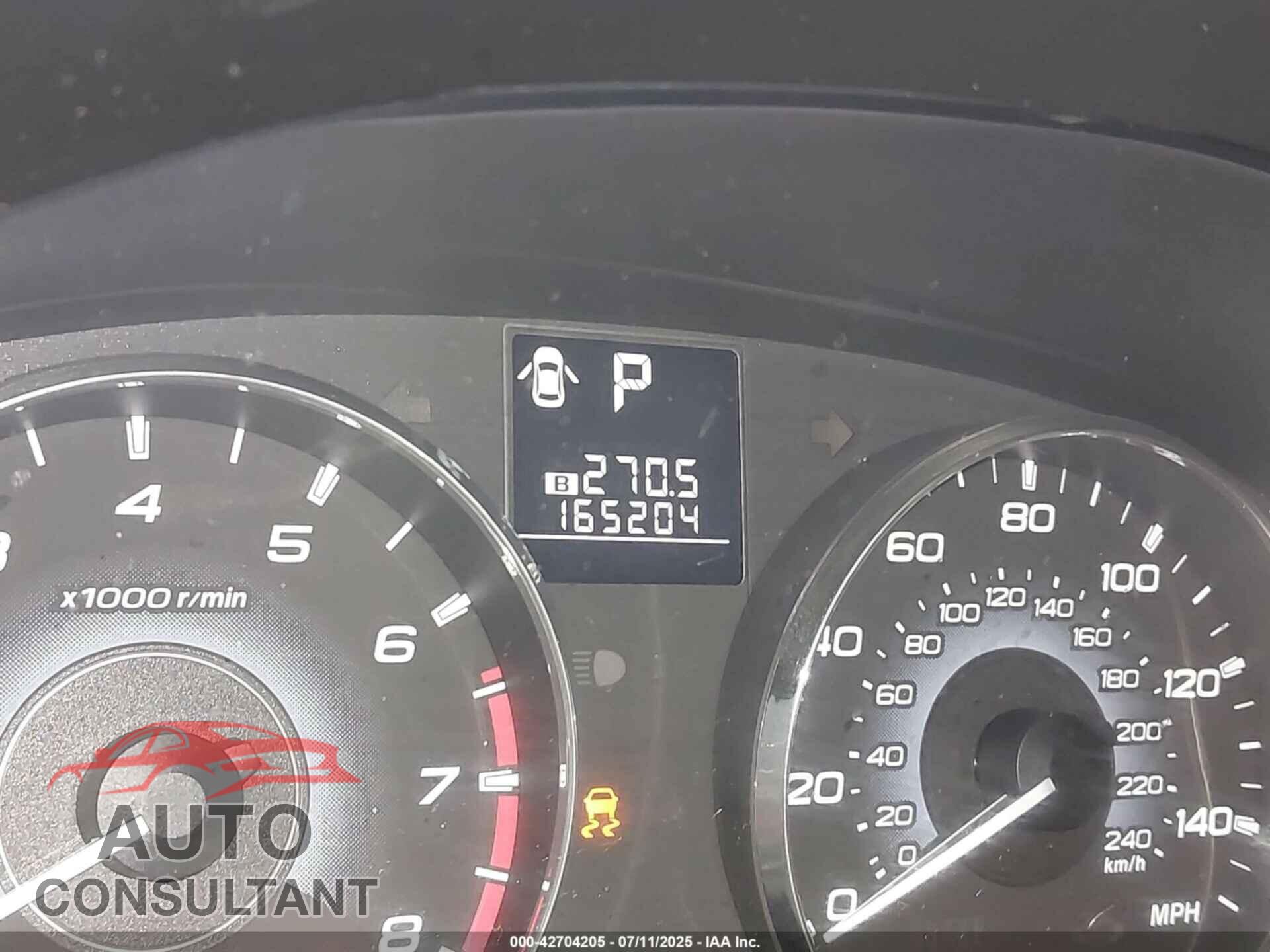SUBARU OUTBACK 2010 - 4S4BRBCC8A3372536