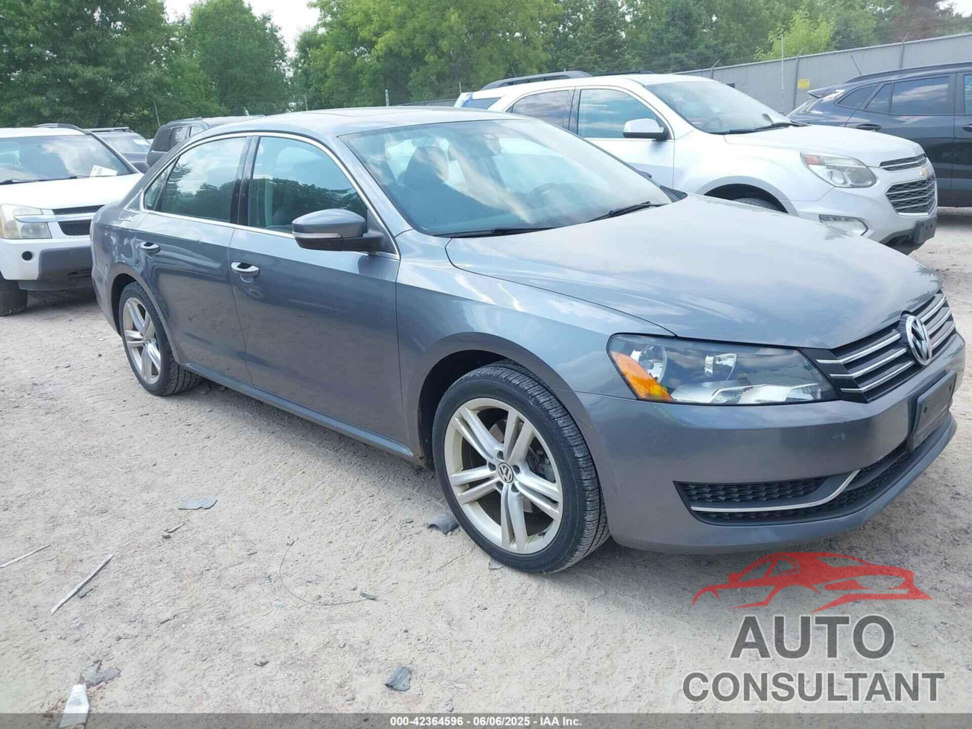 VOLKSWAGEN PASSAT 2014 - 1VWBS7A38EC036834