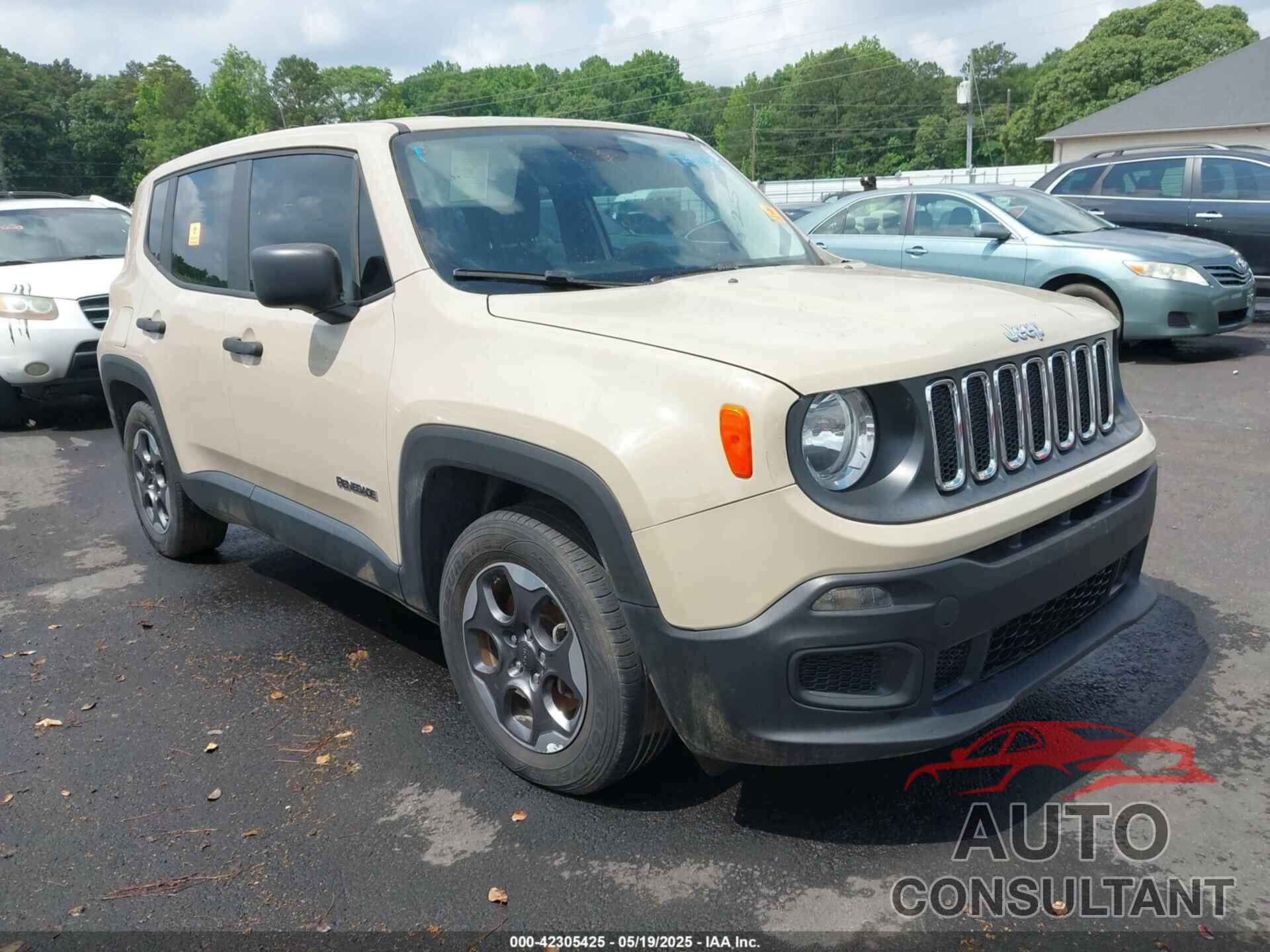 JEEP RENEGADE 2016 - ZACCJAAW0GPC93907