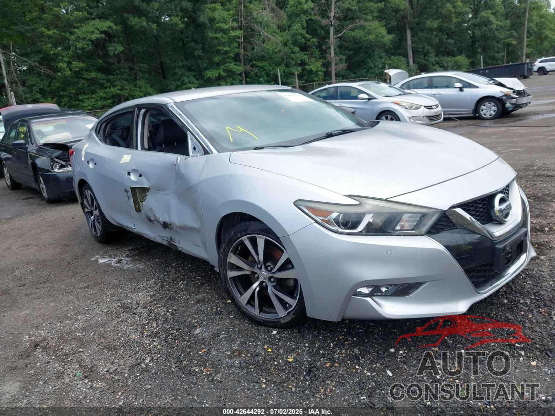 NISSAN MAXIMA 2017 - 1N4AA6AP4HC403690