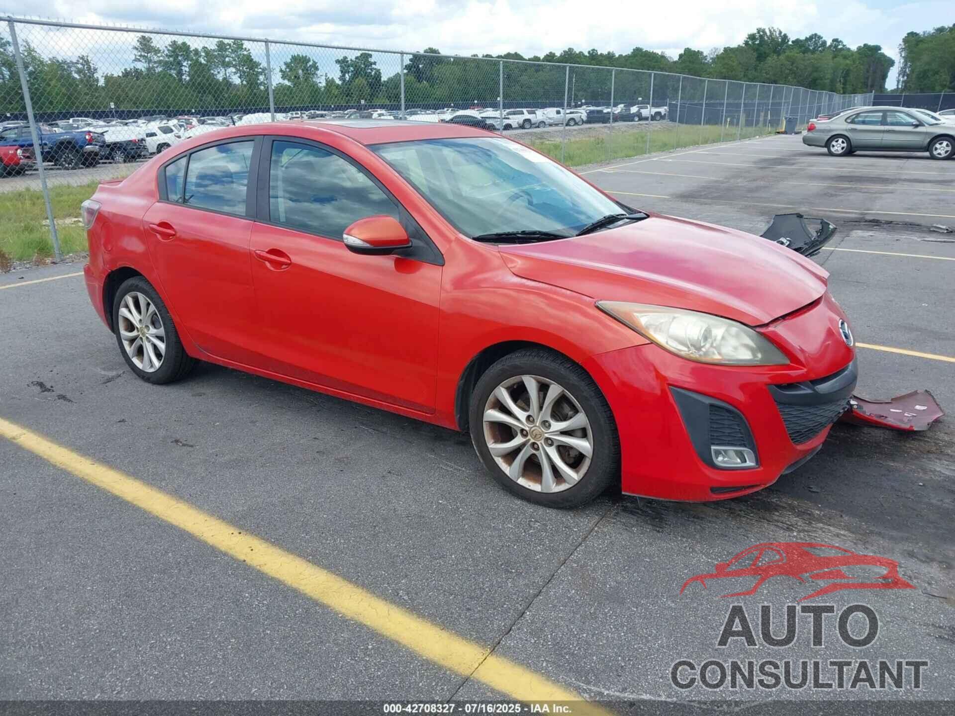 MAZDA MAZDA3 2010 - JM1BL1S52A1101793