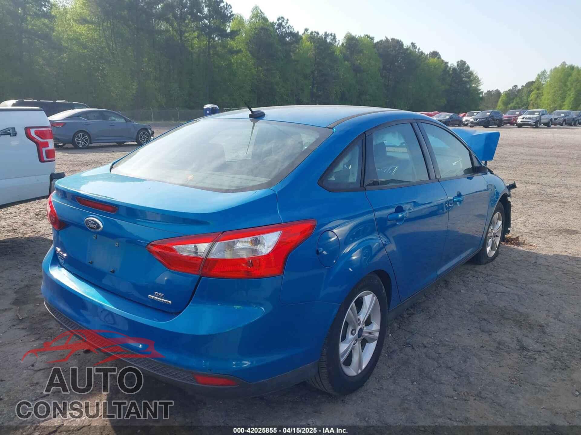 FORD FOCUS 2014 - 1FADP3F22EL203765