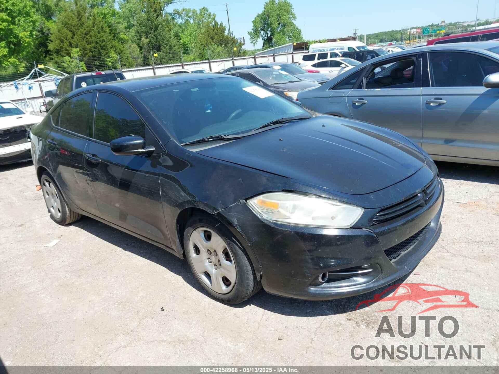 DODGE DART 2016 - 1C3CDFAA6GD592765