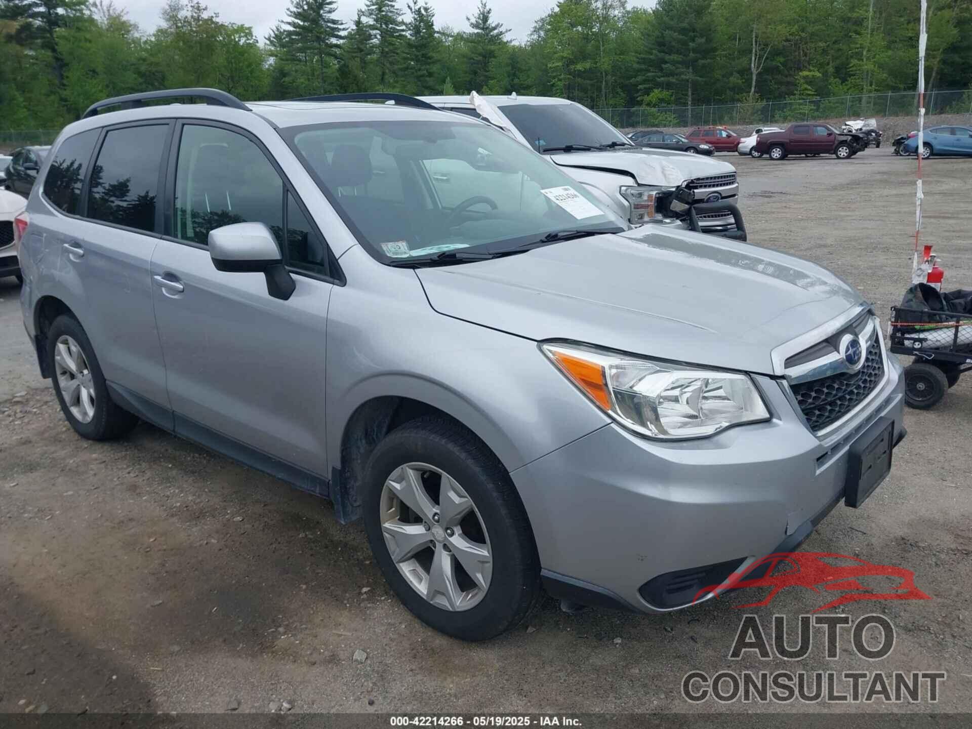 SUBARU FORESTER 2016 - JF2SJADCXGH476107