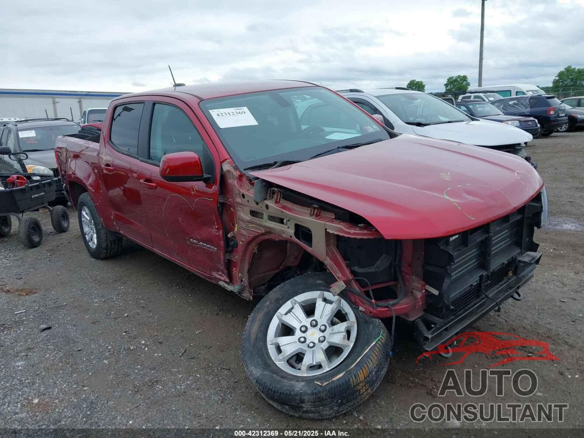 CHEVROLET COLORADO 2021 - 1GCGTCEN8M1169498