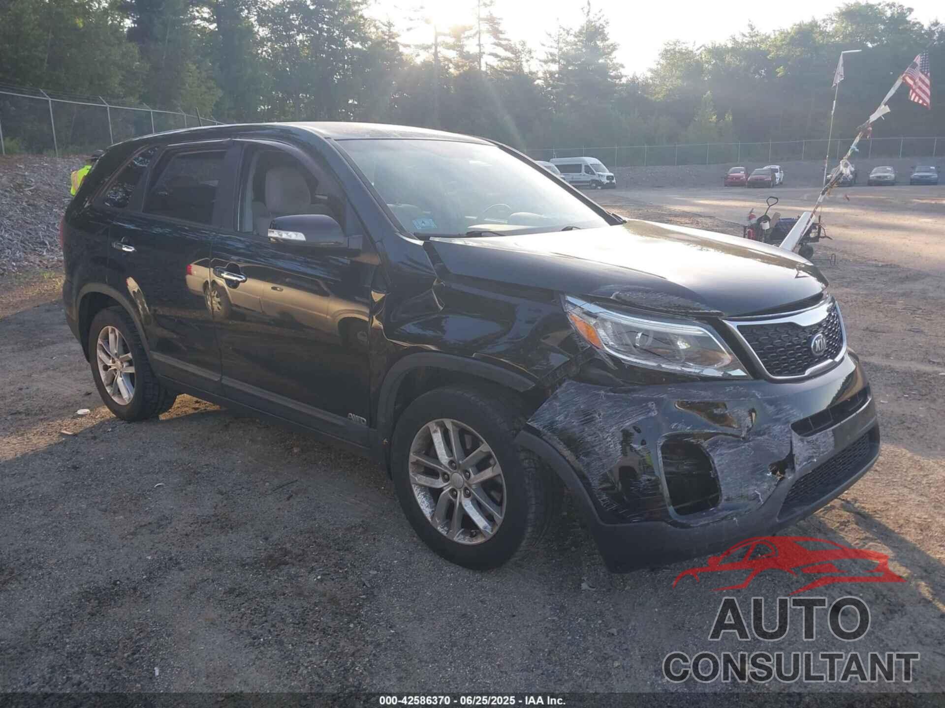 KIA SORENTO 2014 - 5XYKTCA60EG541605