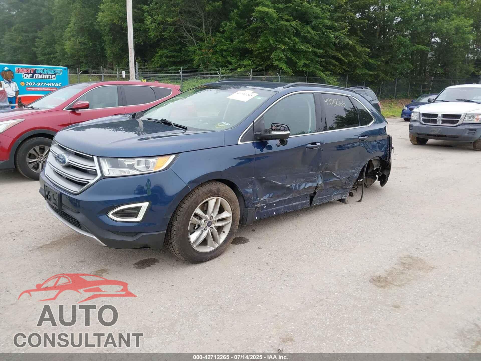 FORD EDGE 2017 - 2FMPK4J98HBB86485