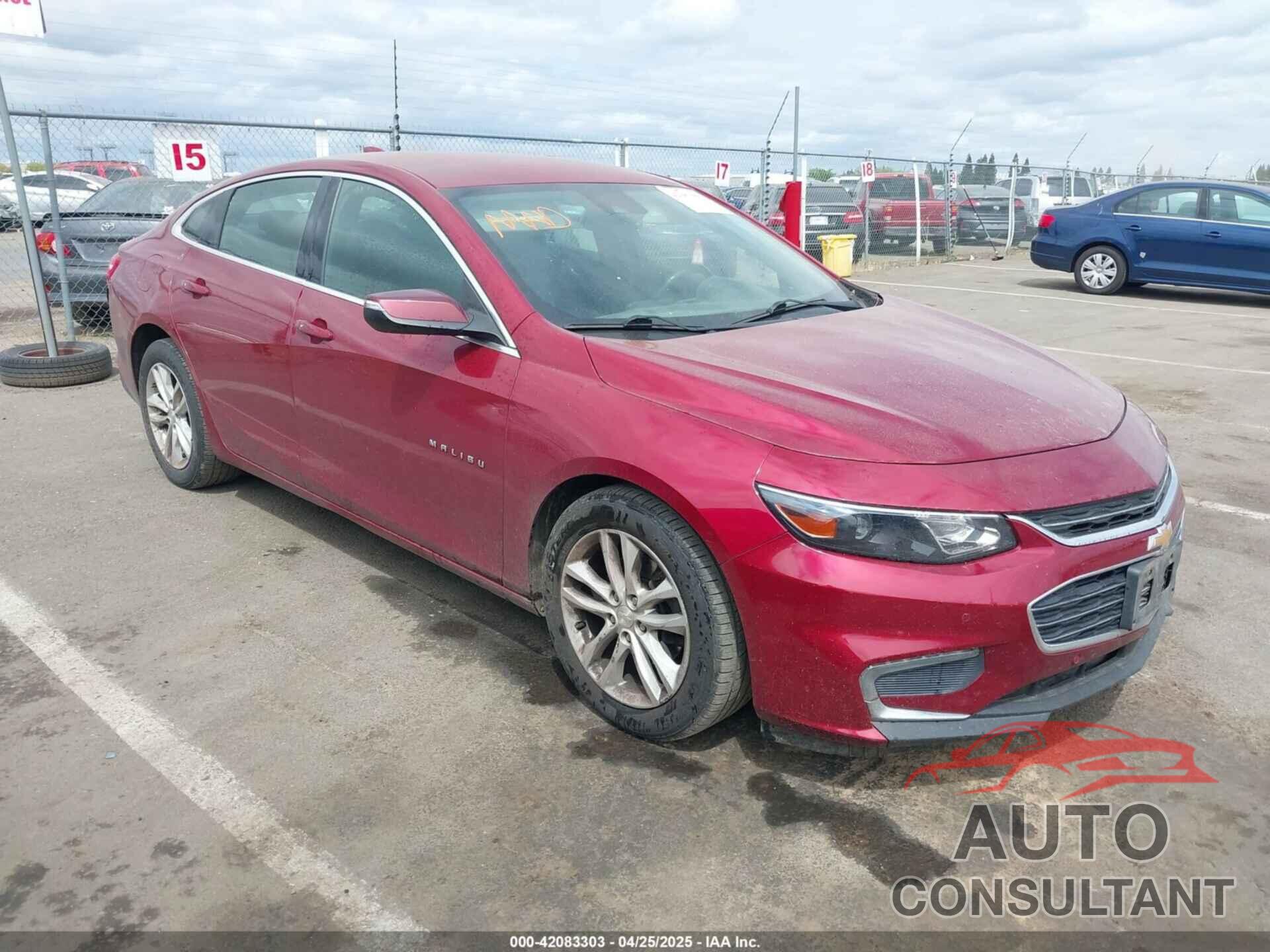 CHEVROLET MALIBU 2017 - 1G1ZE5ST7HF141520