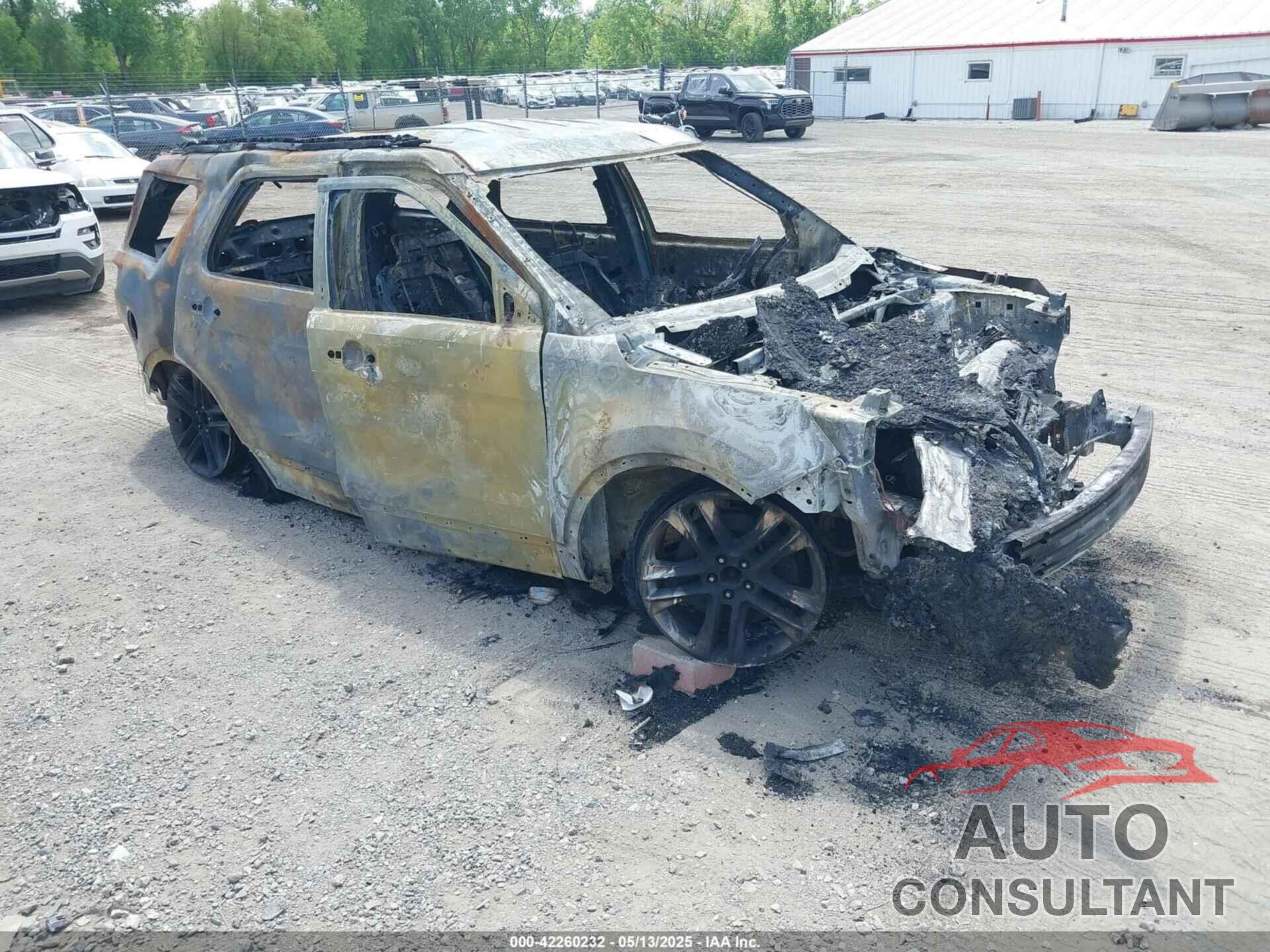 FORD EXPLORER 2017 - 1FM5K8D88HGA11275