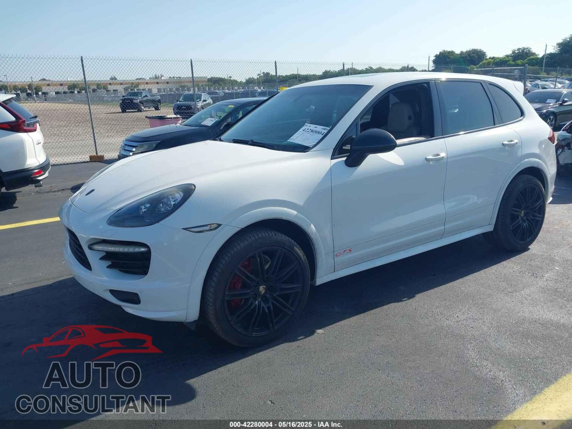 PORSCHE CAYENNE 2013 - WP1AD2A29DLA72032