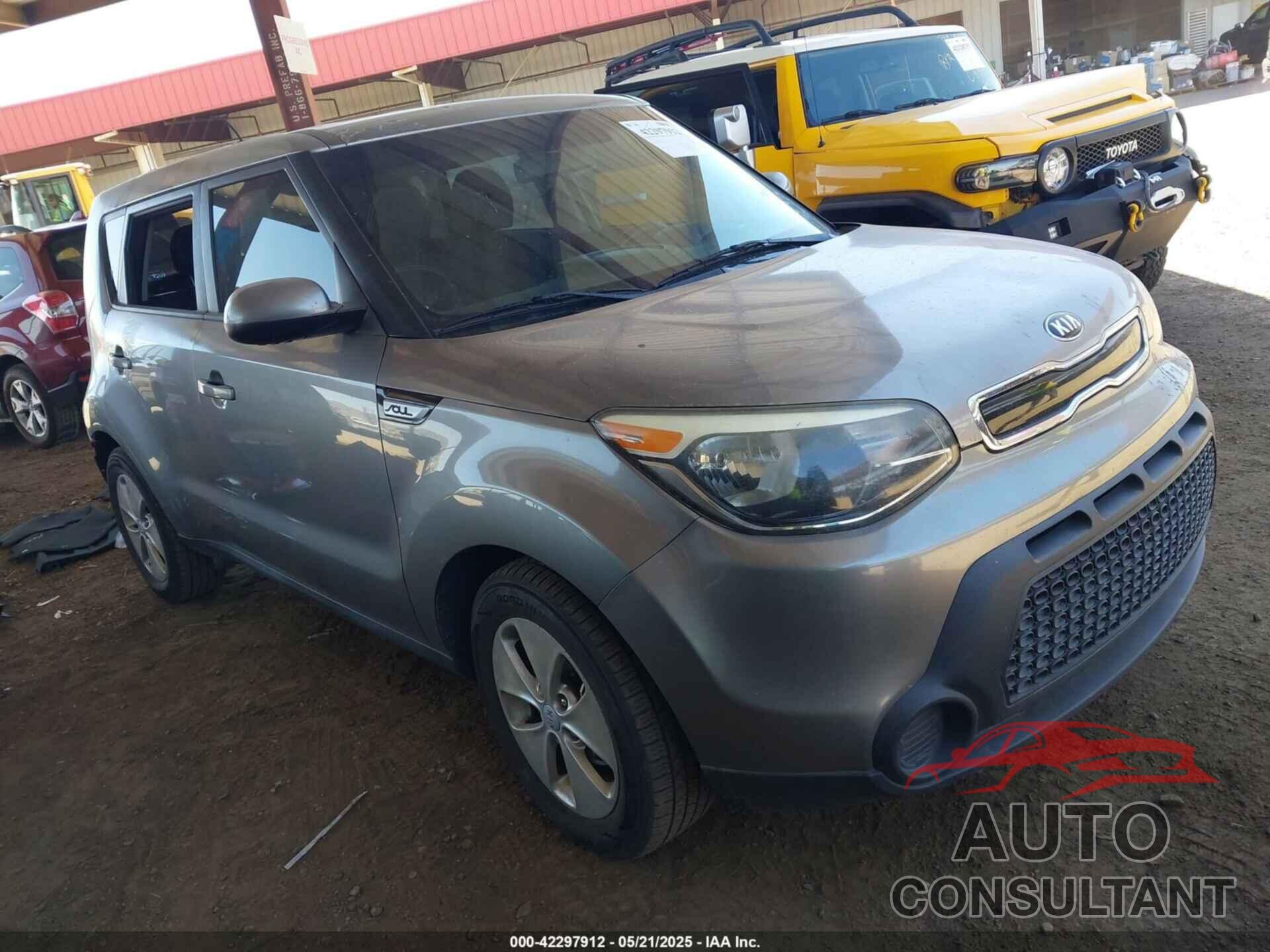 KIA SOUL 2015 - KNDJP3A5XF7218037