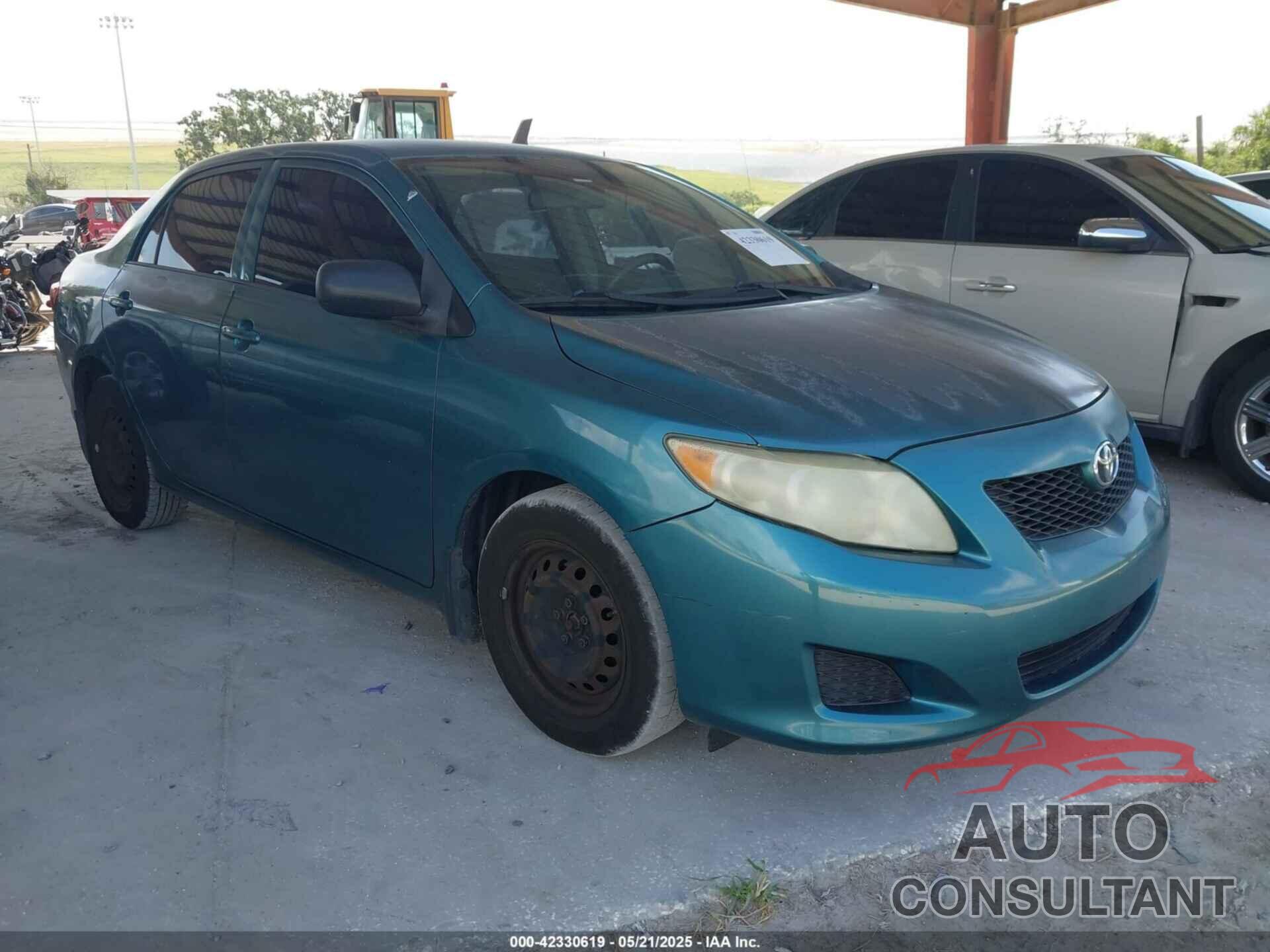 TOYOTA COROLLA 2009 - JTDBL40E599073022