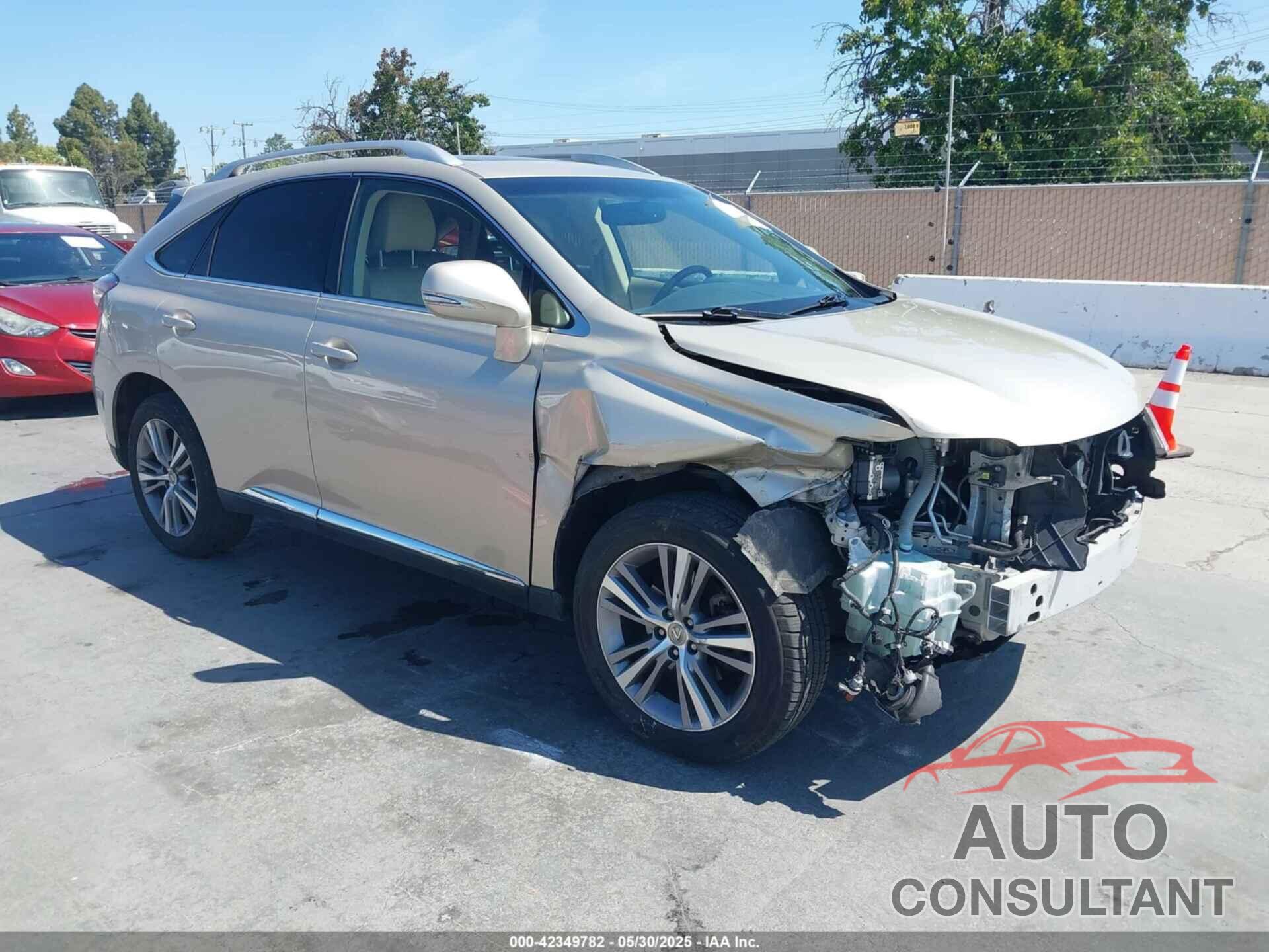 LEXUS RX 350 2013 - JTJBK1BA9D2450297